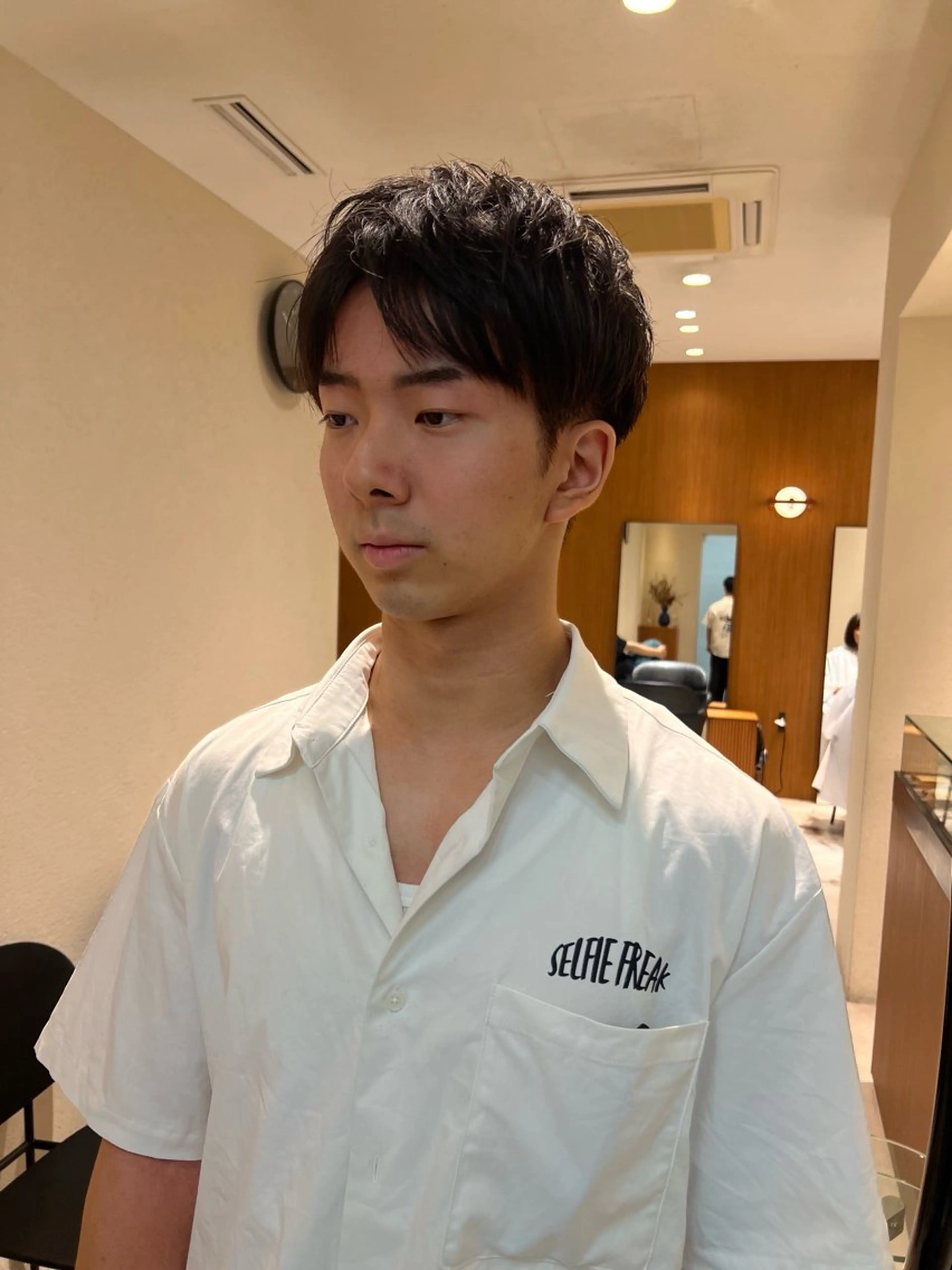 メンズ yiye   神宮前所属・manami /暖色 /カットモデル募集のヘアスタイル