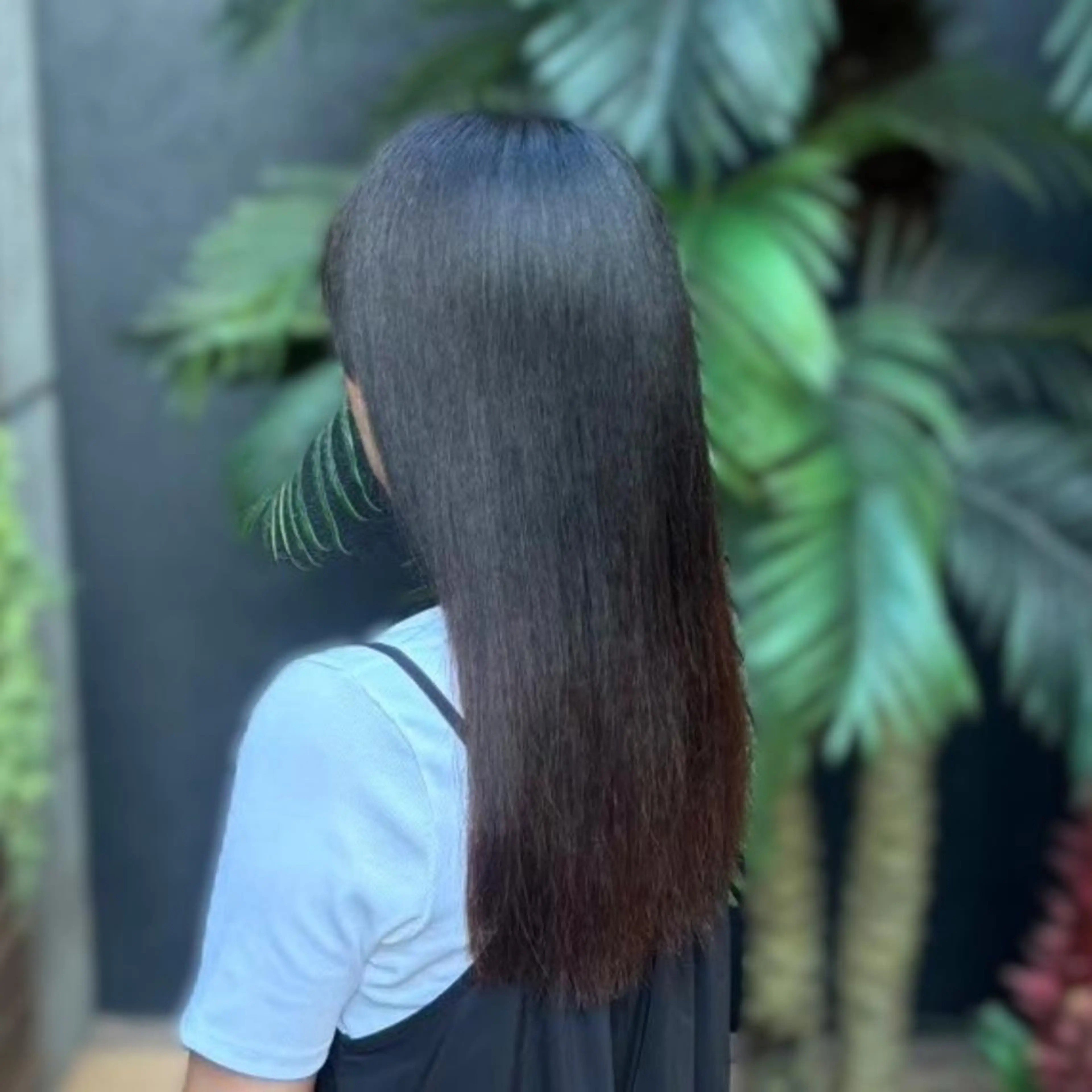 ロング パーマ ロング 縮毛矯正 カット パーマ 縮毛矯正 秋山 達乃進のヘアスタイル