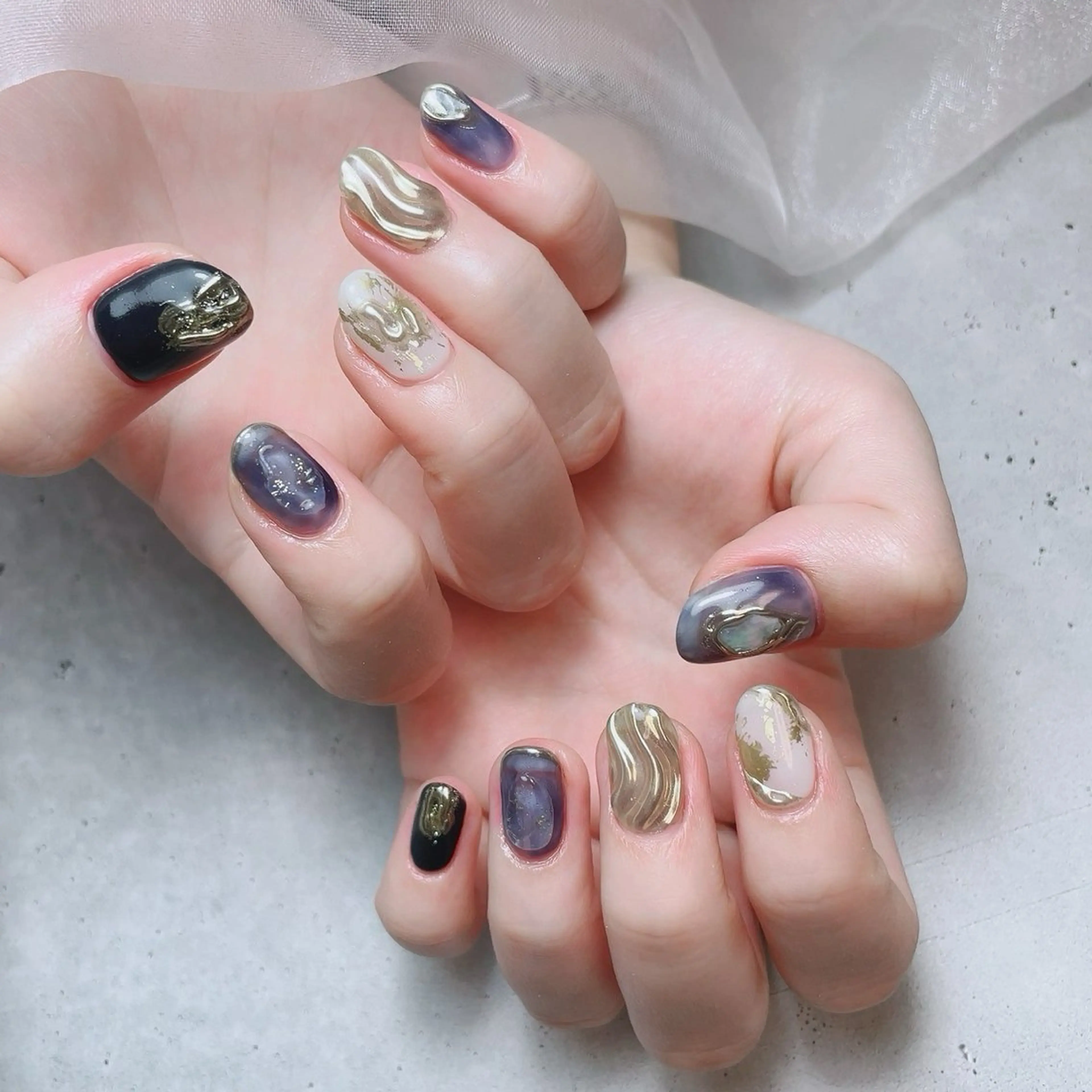 ネイル ハンドネイル 🤎Yun nail salon🤎のネイルデザイン