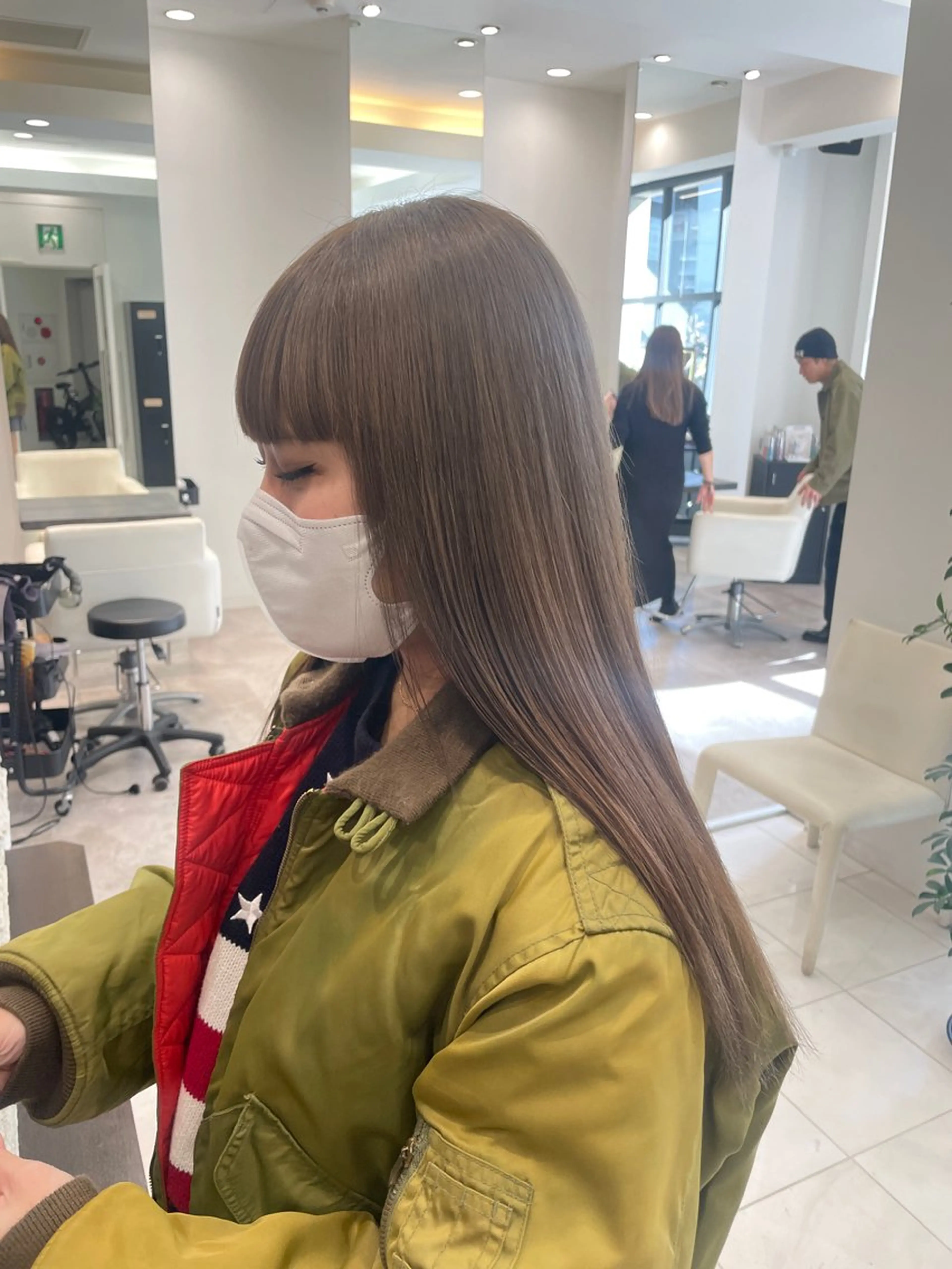 ロング カラー ヘアカラー トリートメント 🤎渋谷髪質改善 ｜mei🤎のヘアスタイル