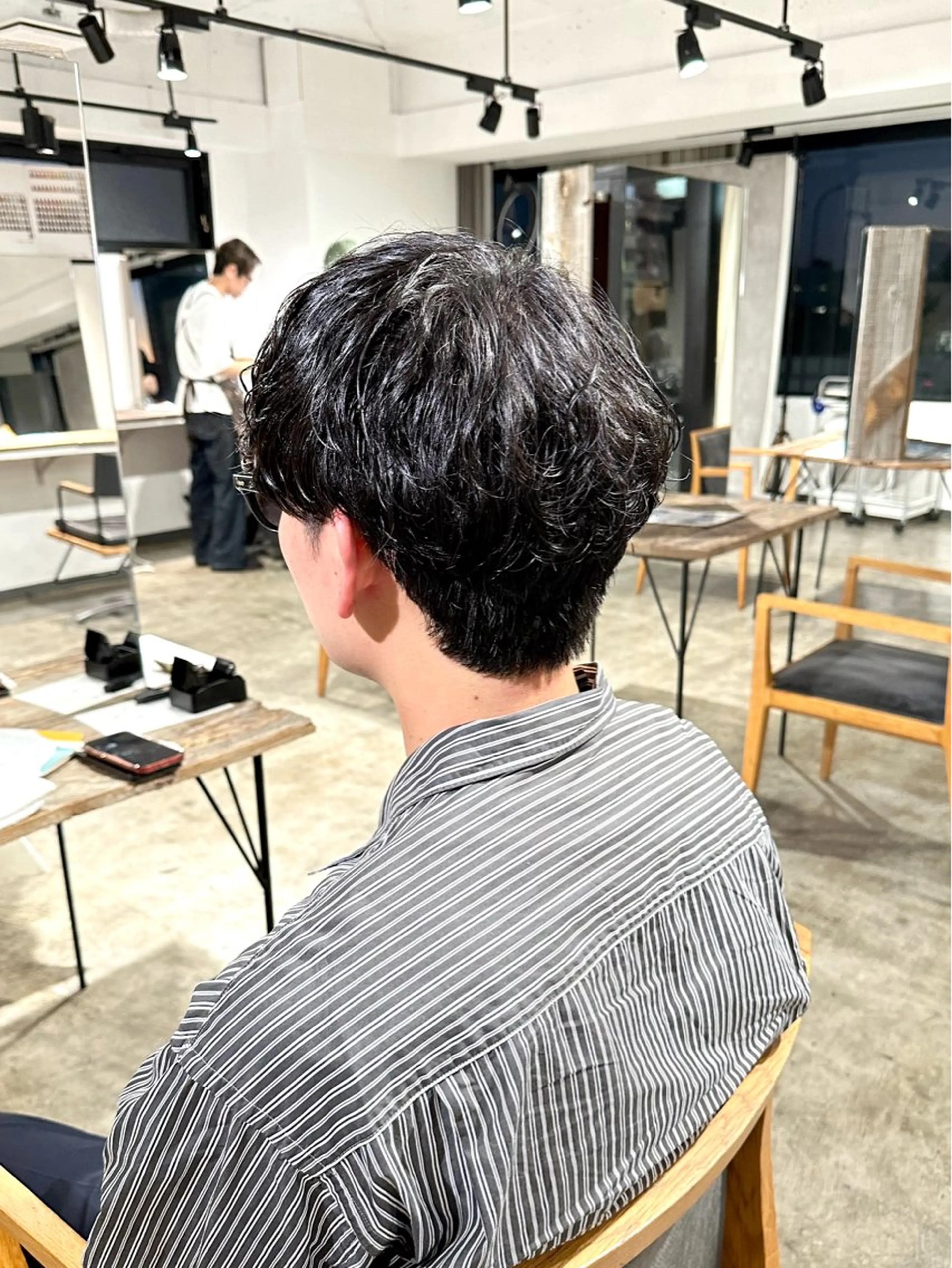 メンズ マッシュ メンズパーマ カット パーマ トリートメント 骨格補正施術/メンズ 専門美容師/YUYAのヘアスタイル