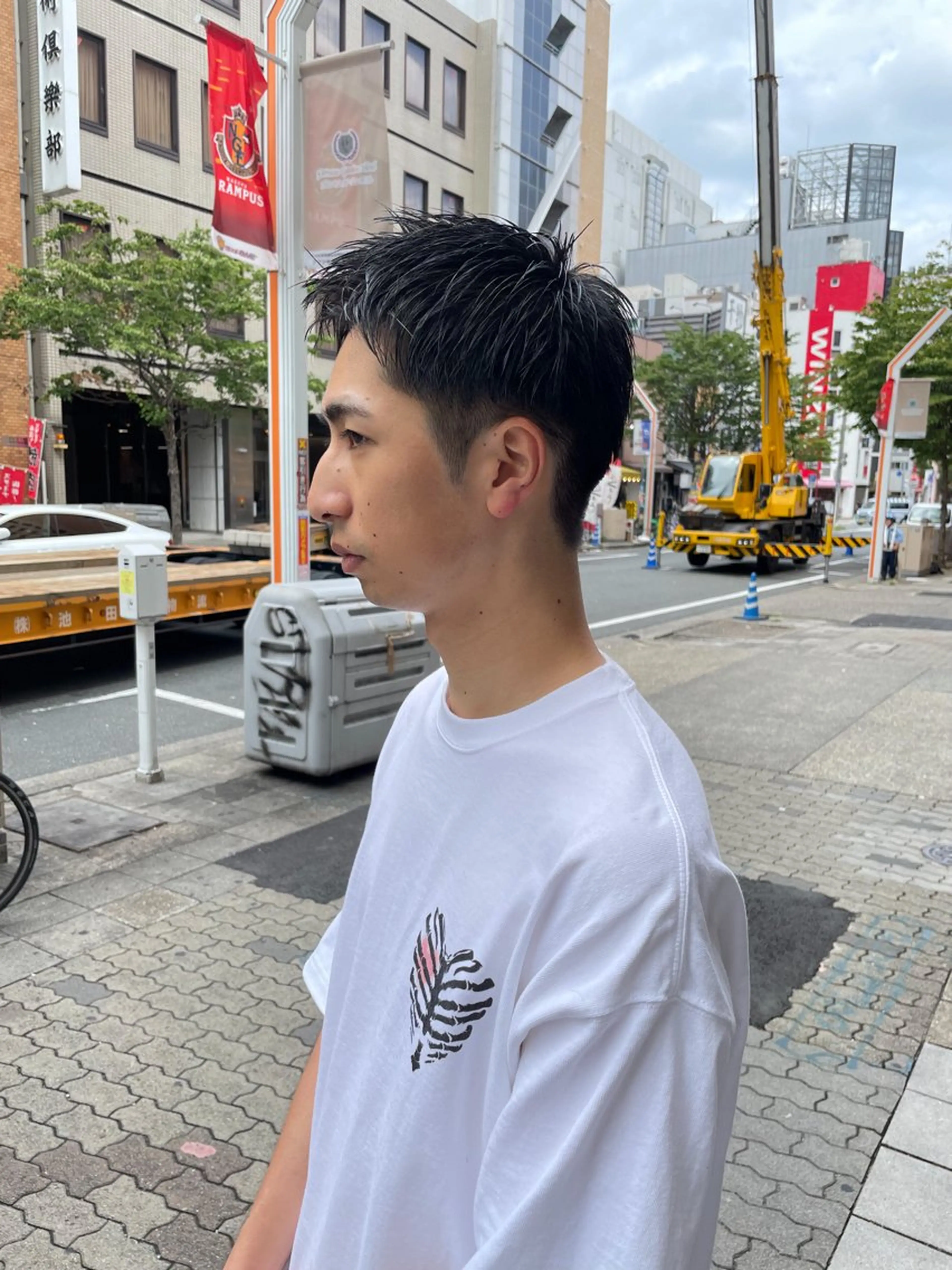 ショート メンズ misch by urban所属・髪質改善ストレート KENTOのヘアスタイル