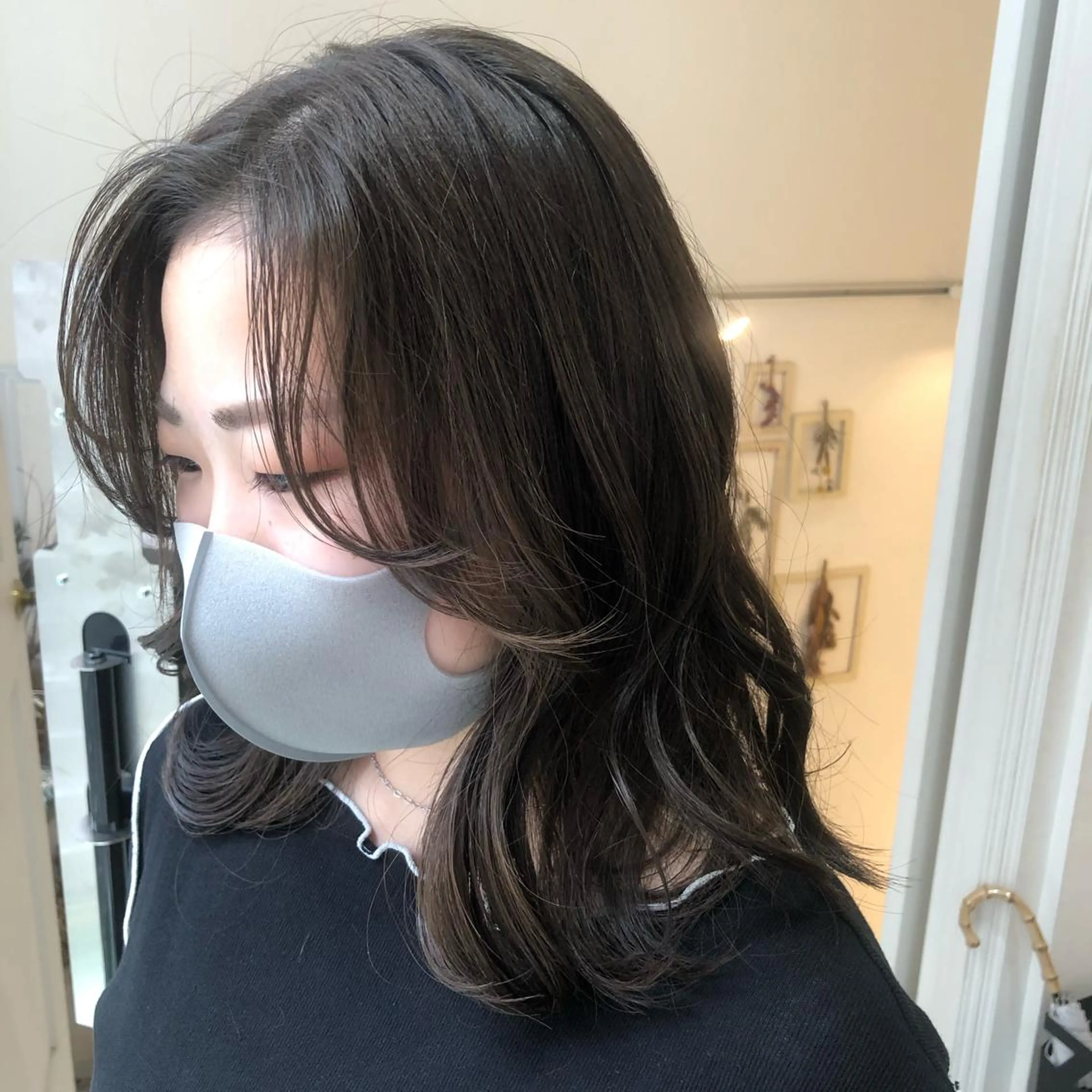 ミディアム カラー roan多々良店所属・mizuki roan多々良店のヘアスタイル