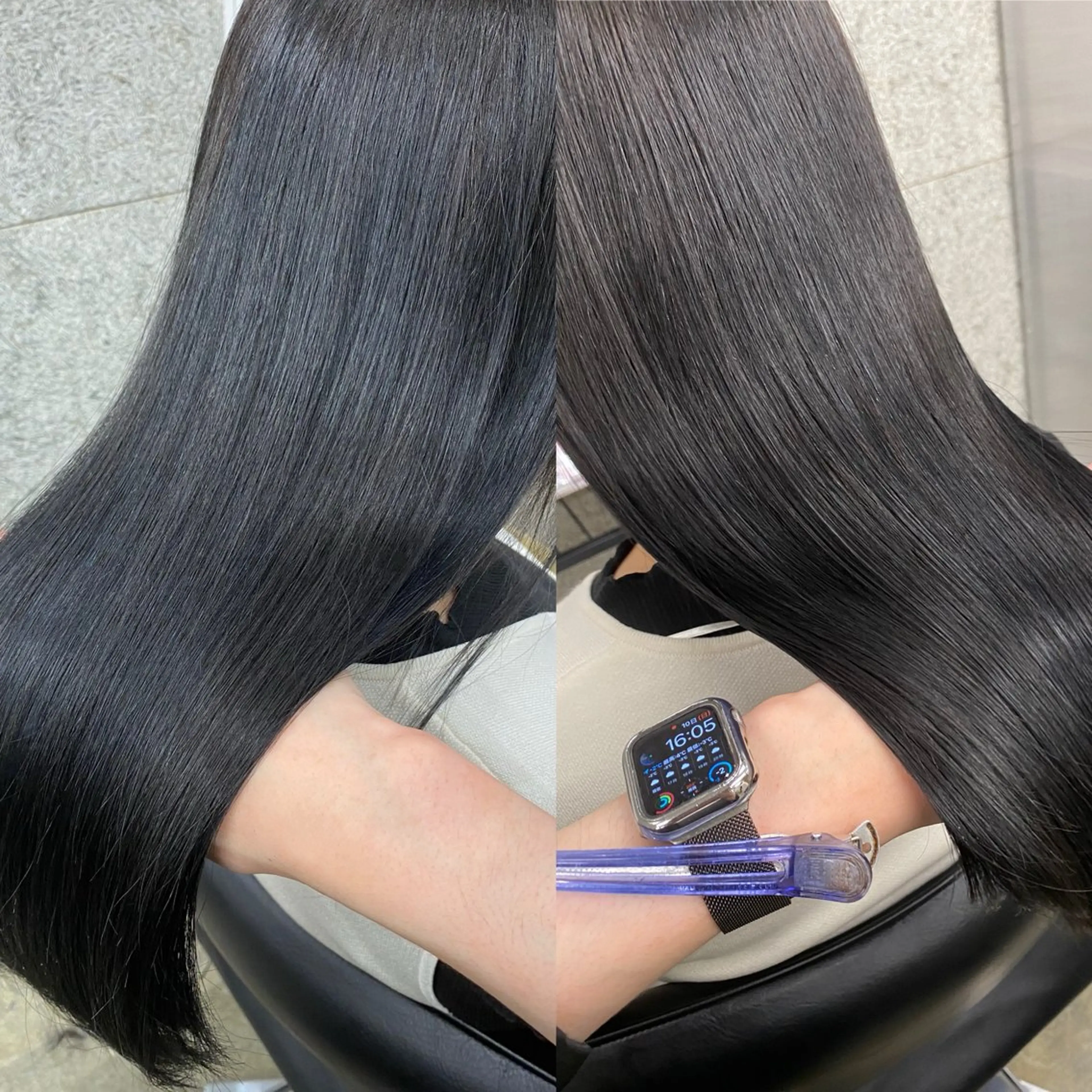 ロング カット ヘアカラー 縮毛矯正 トリートメント WERULE pivot cross店所属・髪質改善/浅沼 亮のヘアスタイル