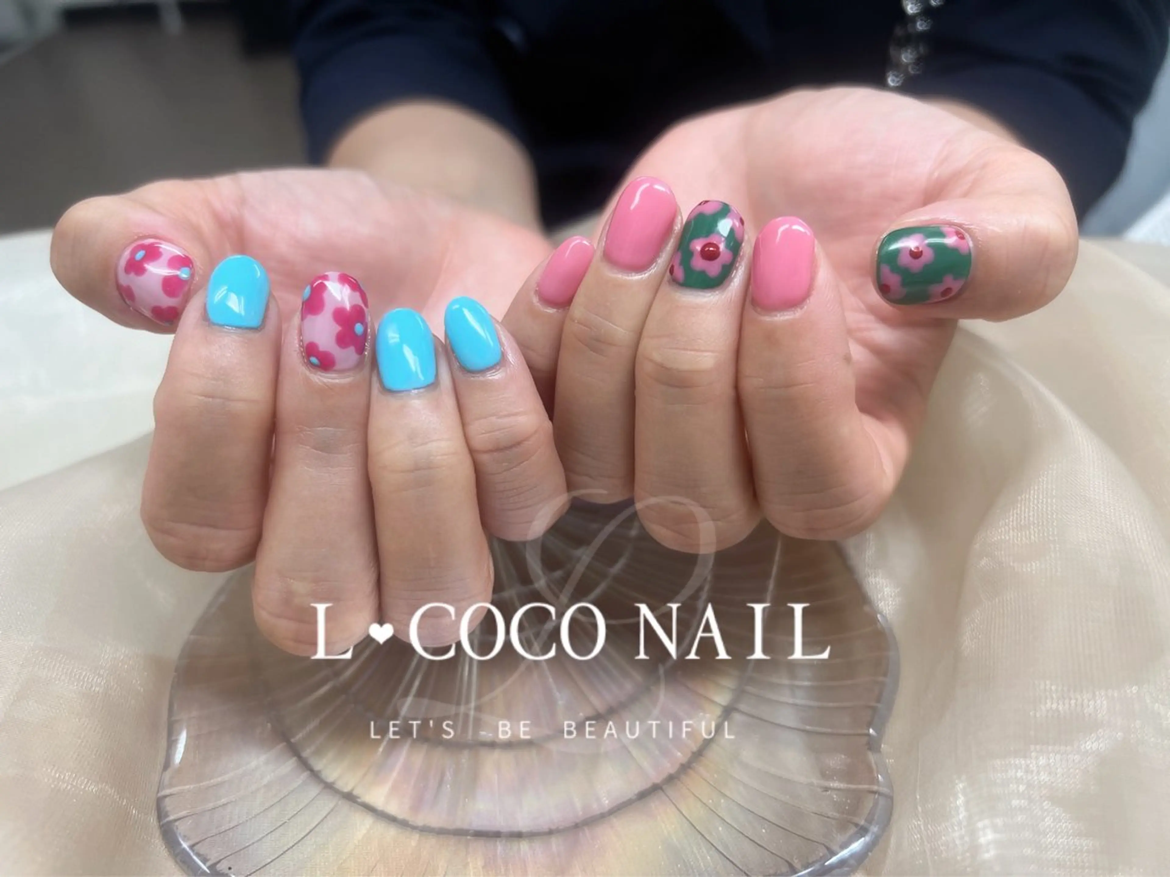 ネイル L·COCO   Nail所属・L♡ COCO  nailのネイルデザイン