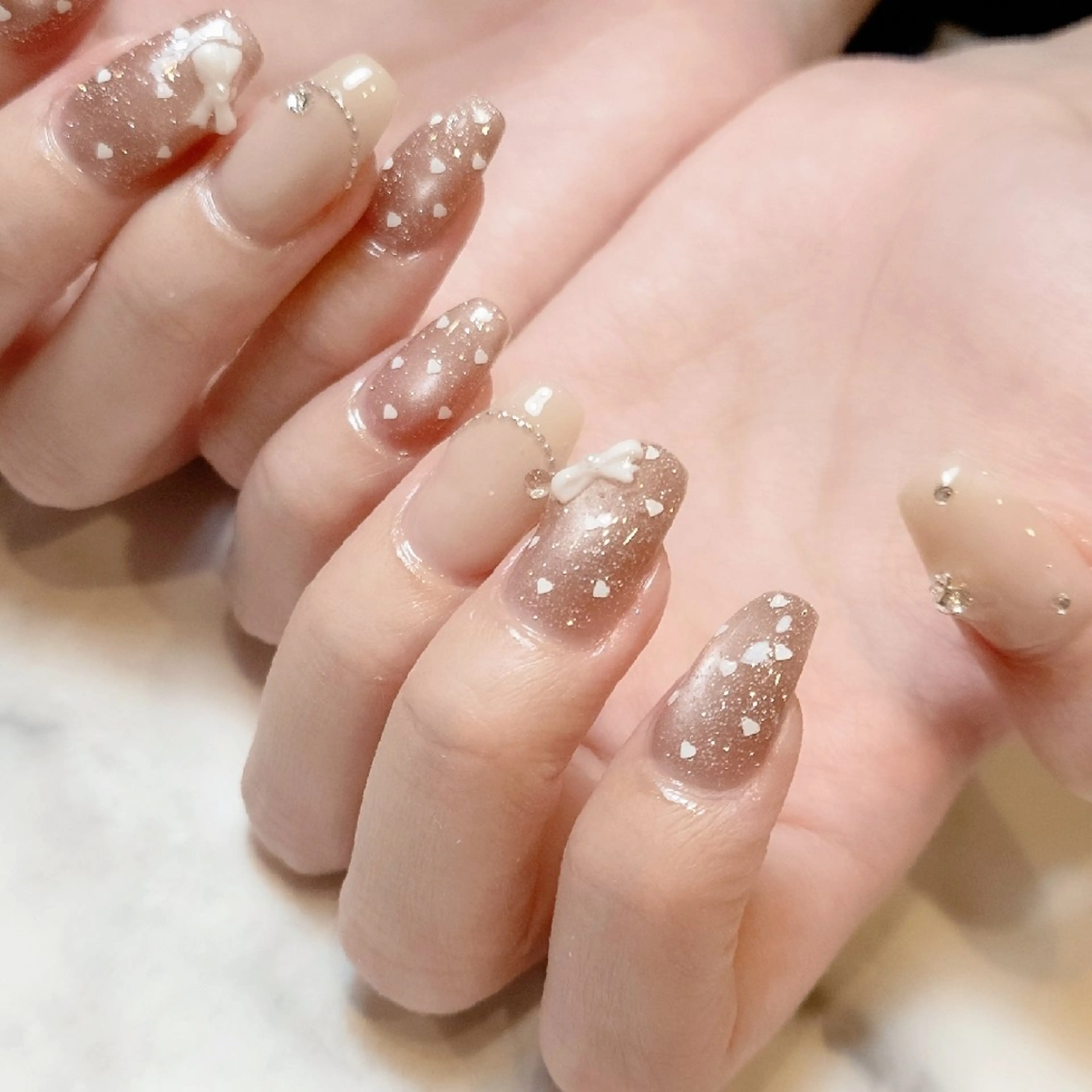 ネイル ハンドネイル 25日🈳️🌼 永山瑞穂のネイルデザイン