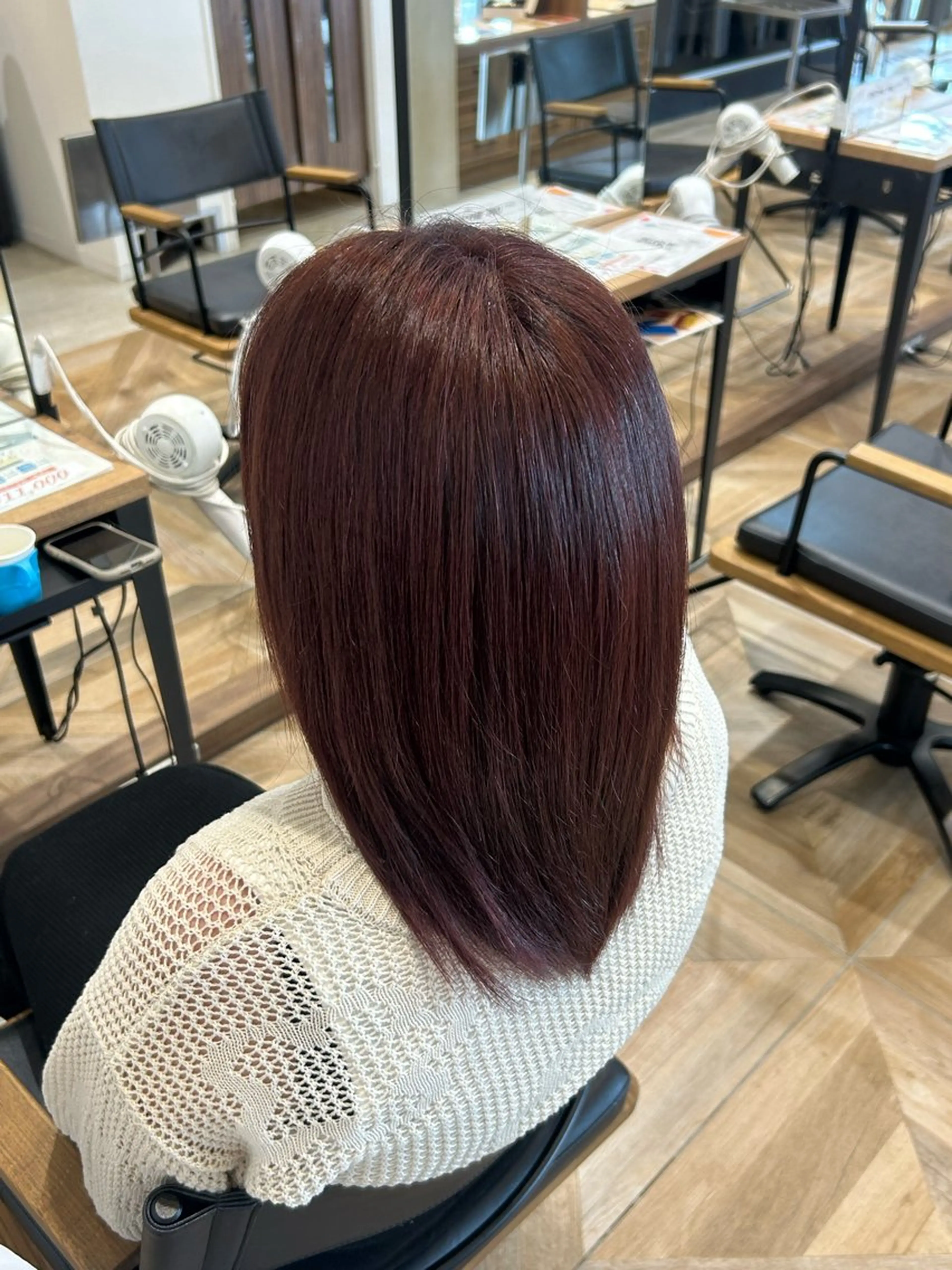 カラー 🫧ナナ_ 髪質改善_カラー🍑のヘアスタイル