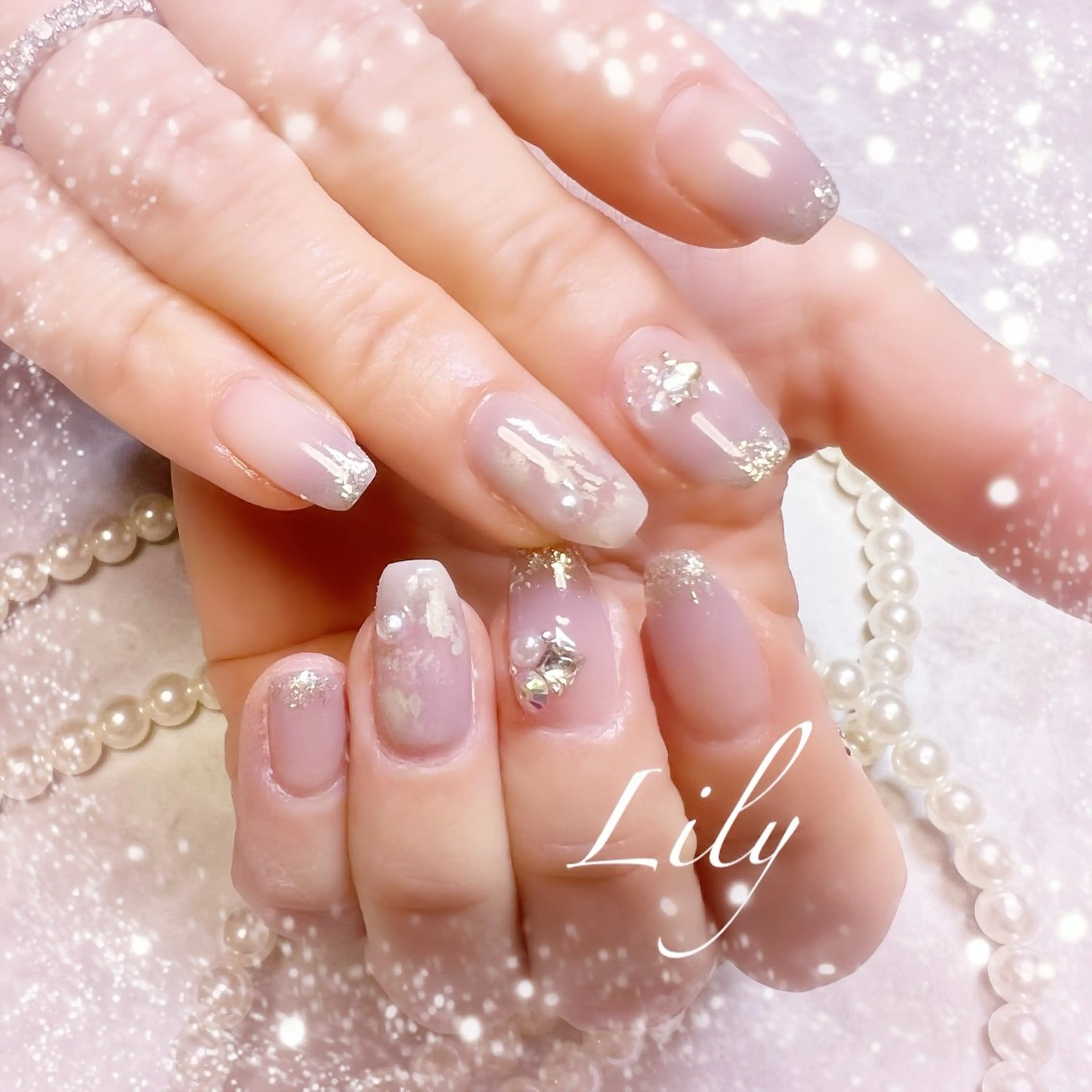 ネイル ハンドネイル Nailsalon Lilyのネイルデザイン