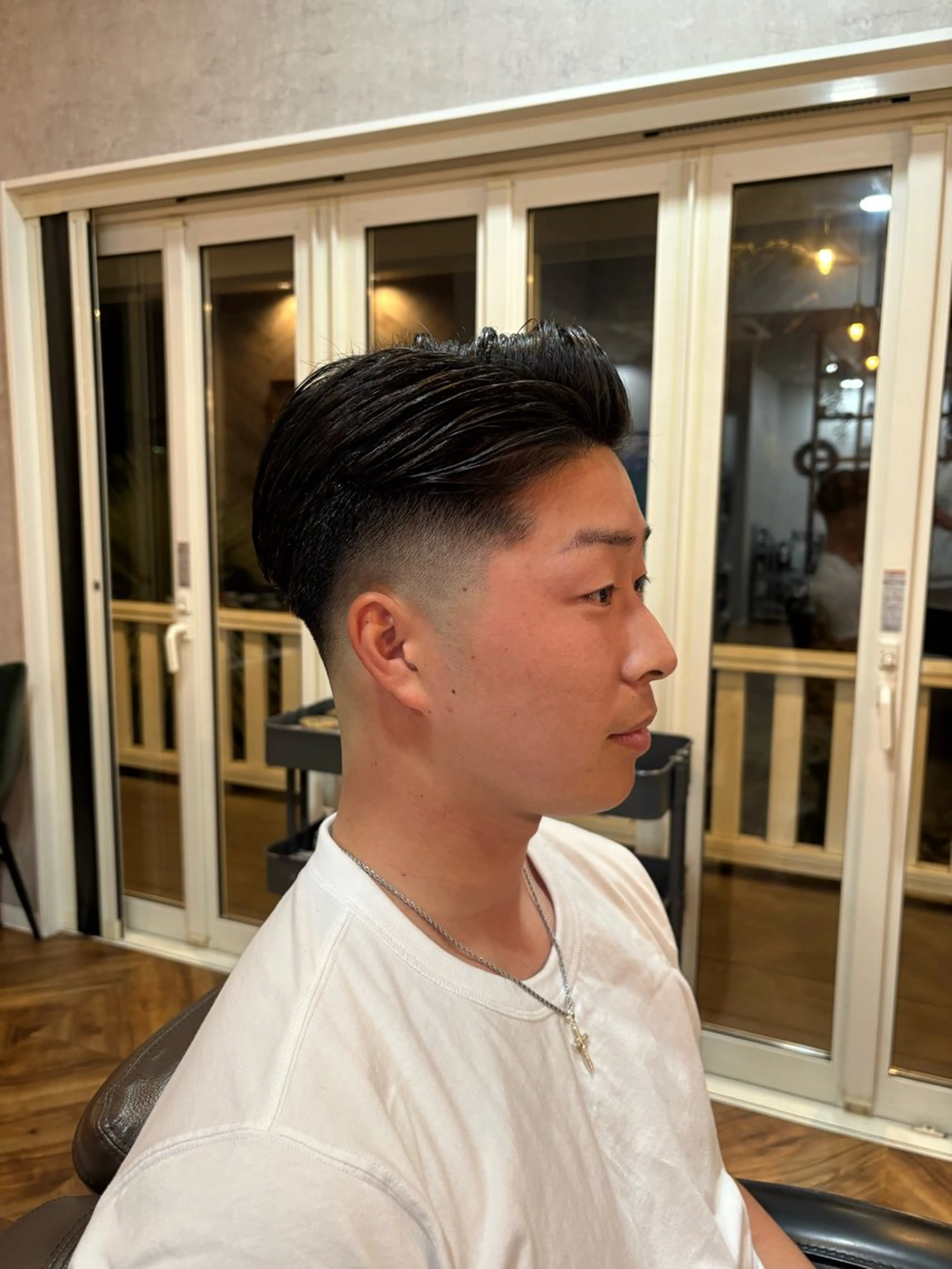 メンズ ビジネス 那須 正昭のヘアスタイル