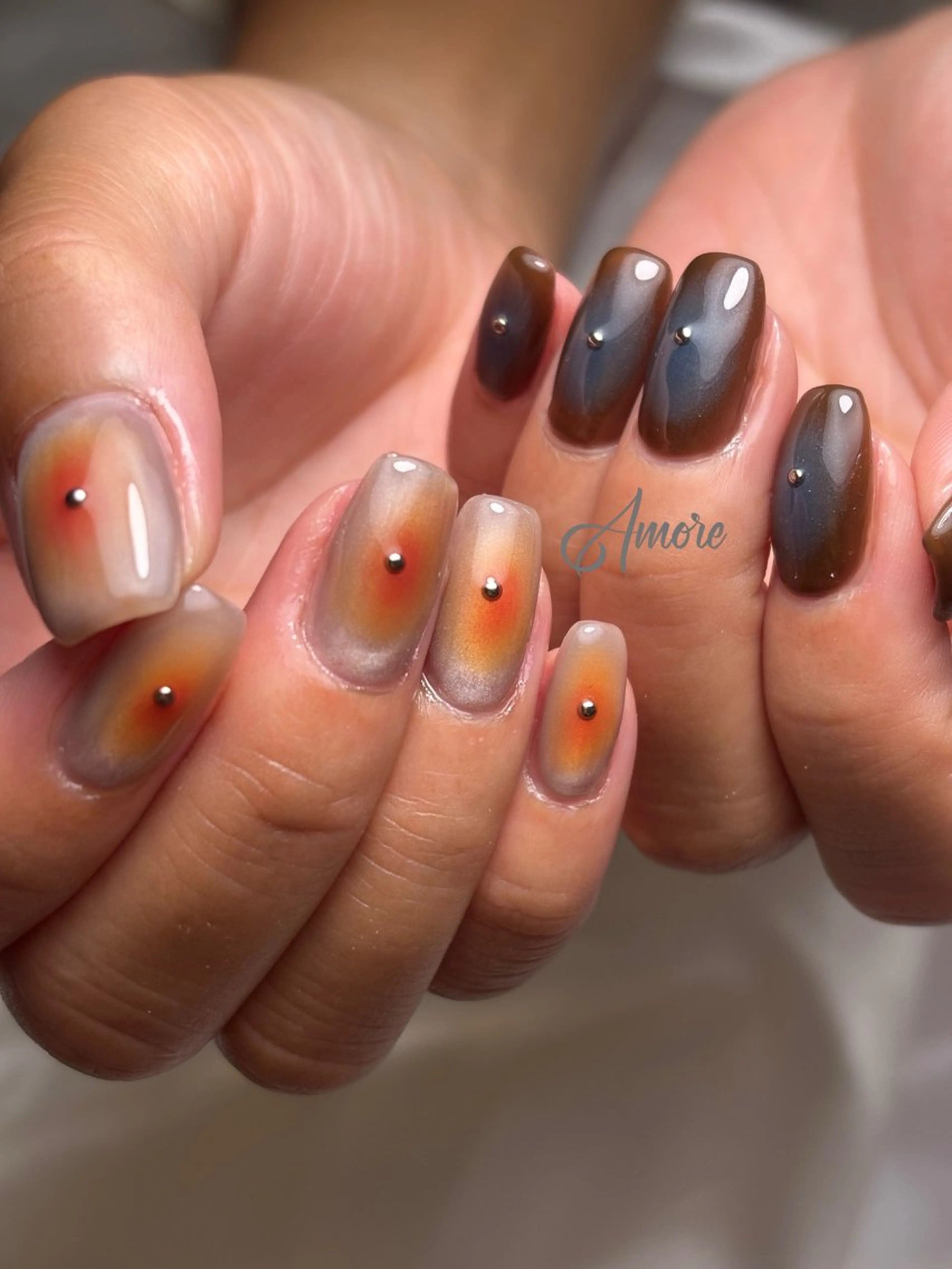 ネイル 桜ネイル ジェルネイル グラデーション キラキラネイル 韓国ネイル You kyehwaのネイルデザイン