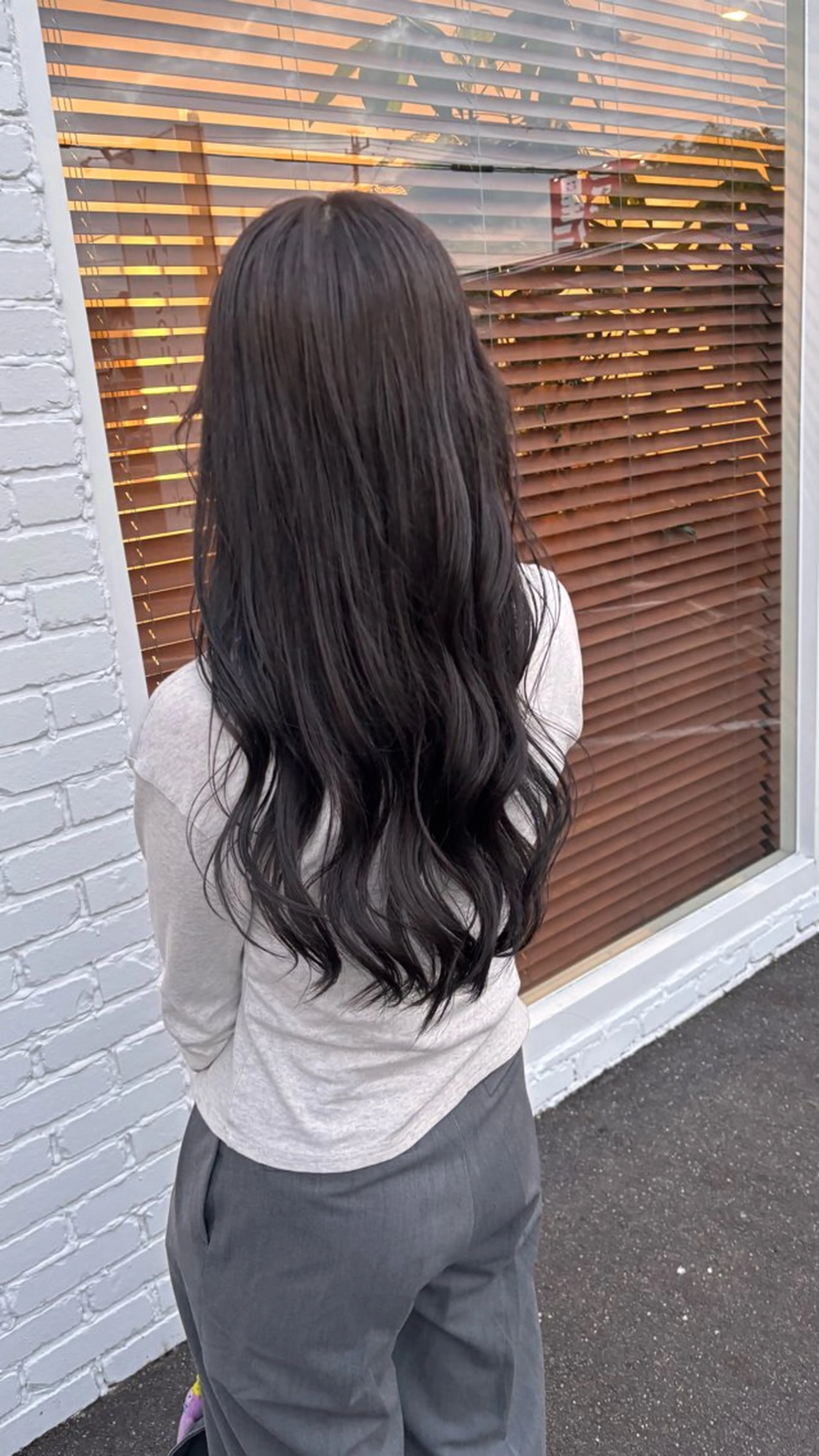 カラー カワサキ ミクのヘアスタイル