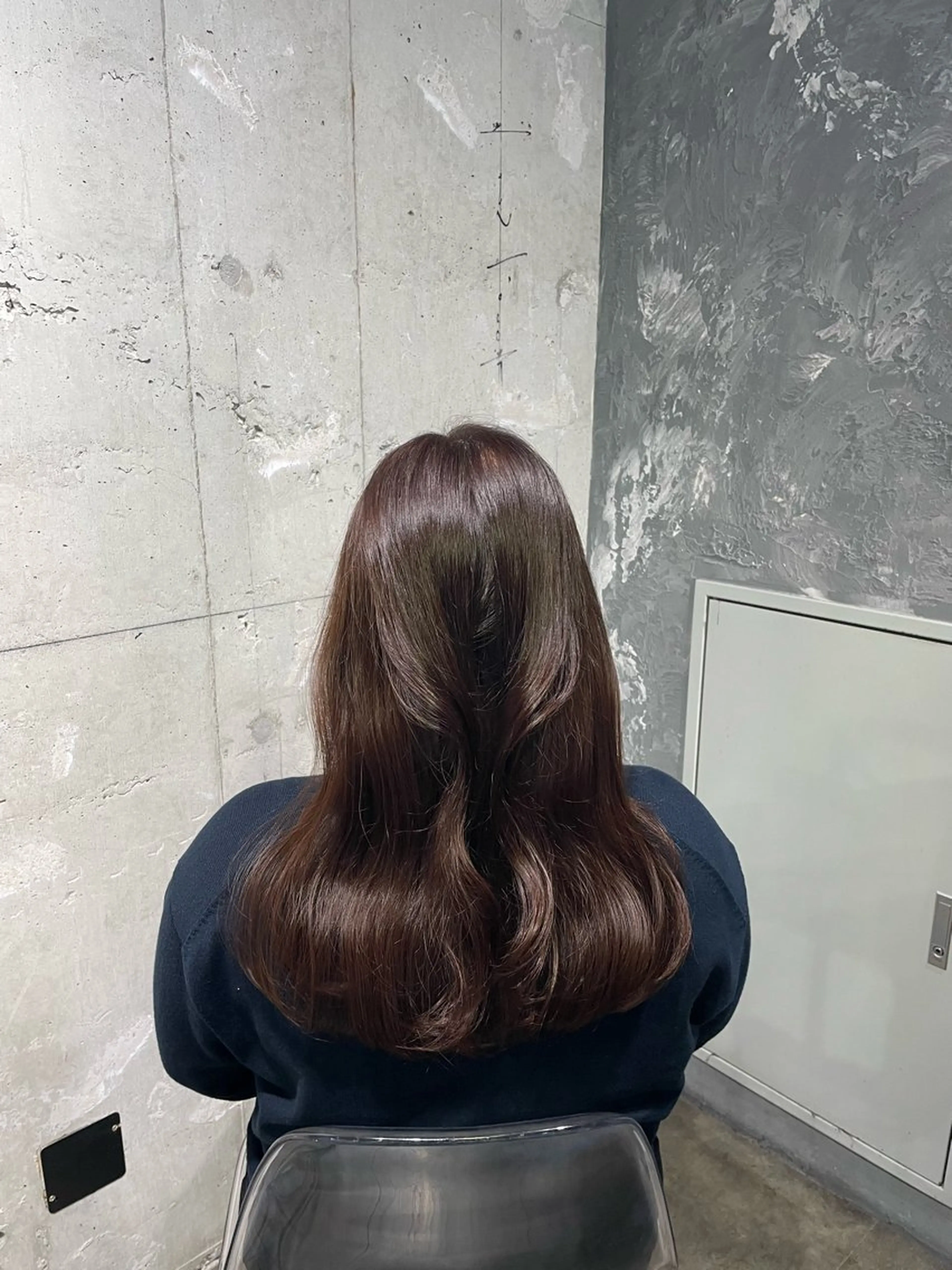 カラー カット ヘアカラー トリートメント ヘアセット 🤍透明感韓国 レディ/まりん🤍のヘアスタイル