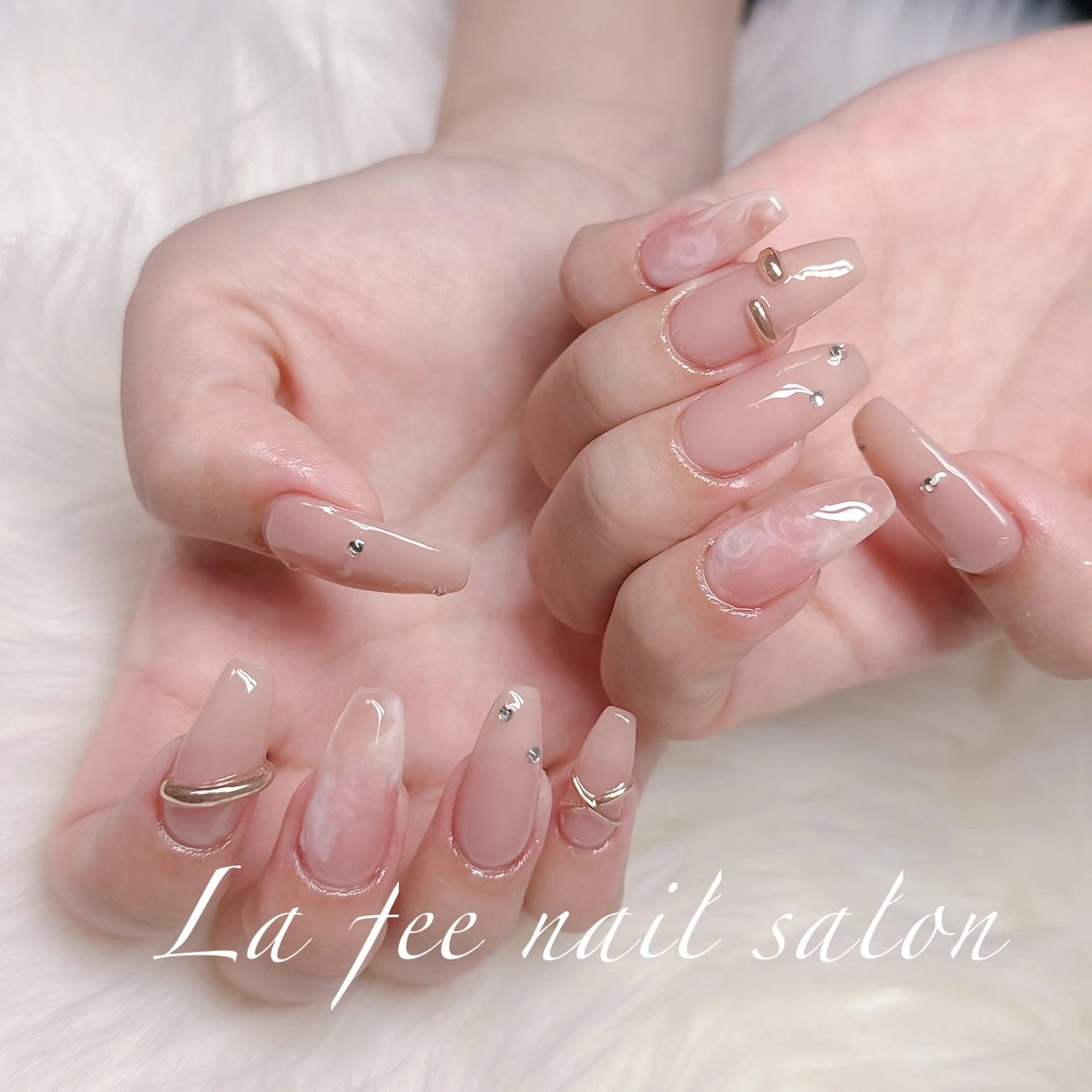 ネイル ハンドネイル ハンドケア La feeのネイルデザイン