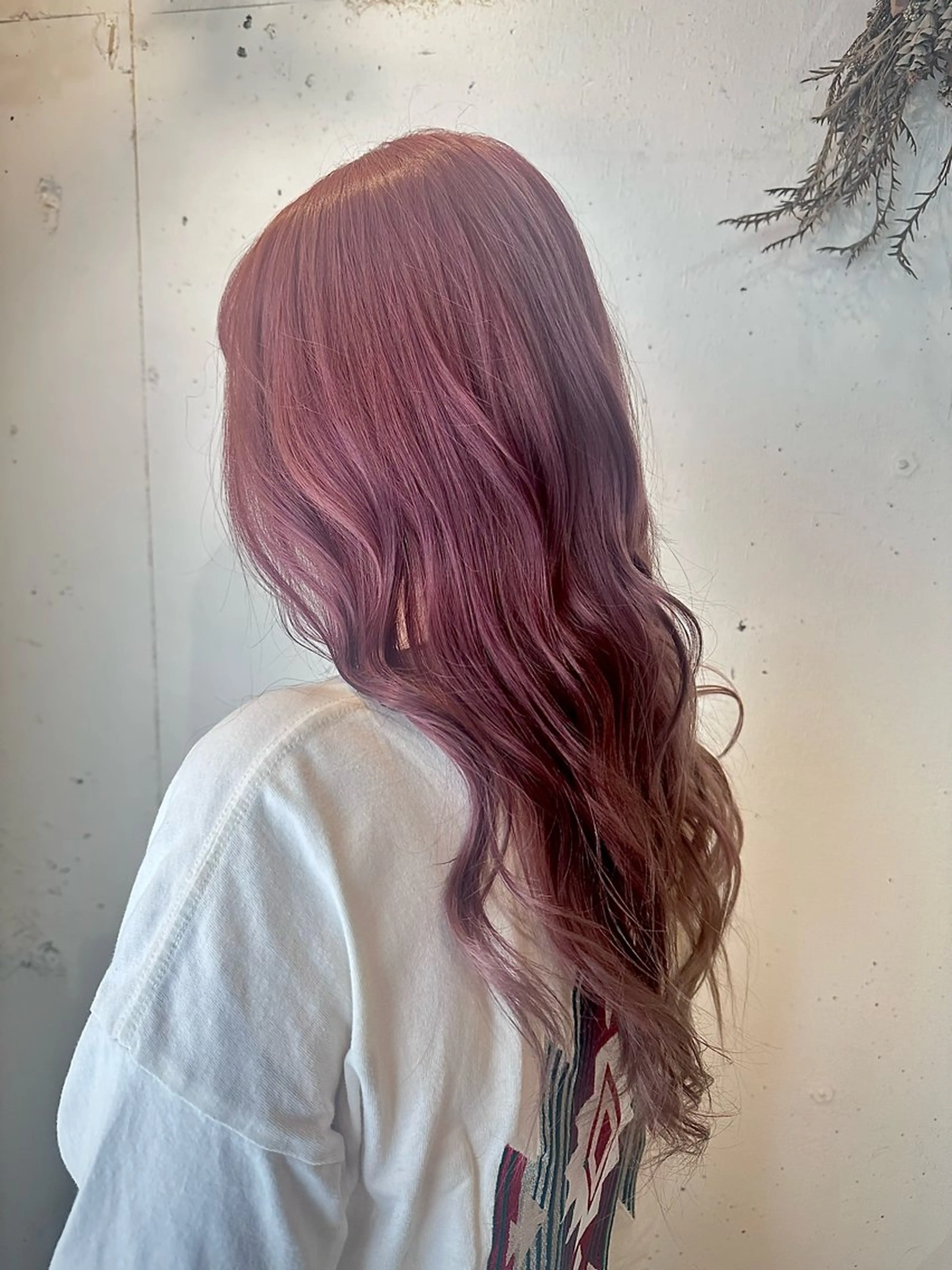 セミロング カラー ベージュカラー ラベンダーカラー ミルクティーベージュ ピンクカラー ピンクラベンダー カット ヘアカラー Nao 【EIGHT札幌】のヘアスタイル