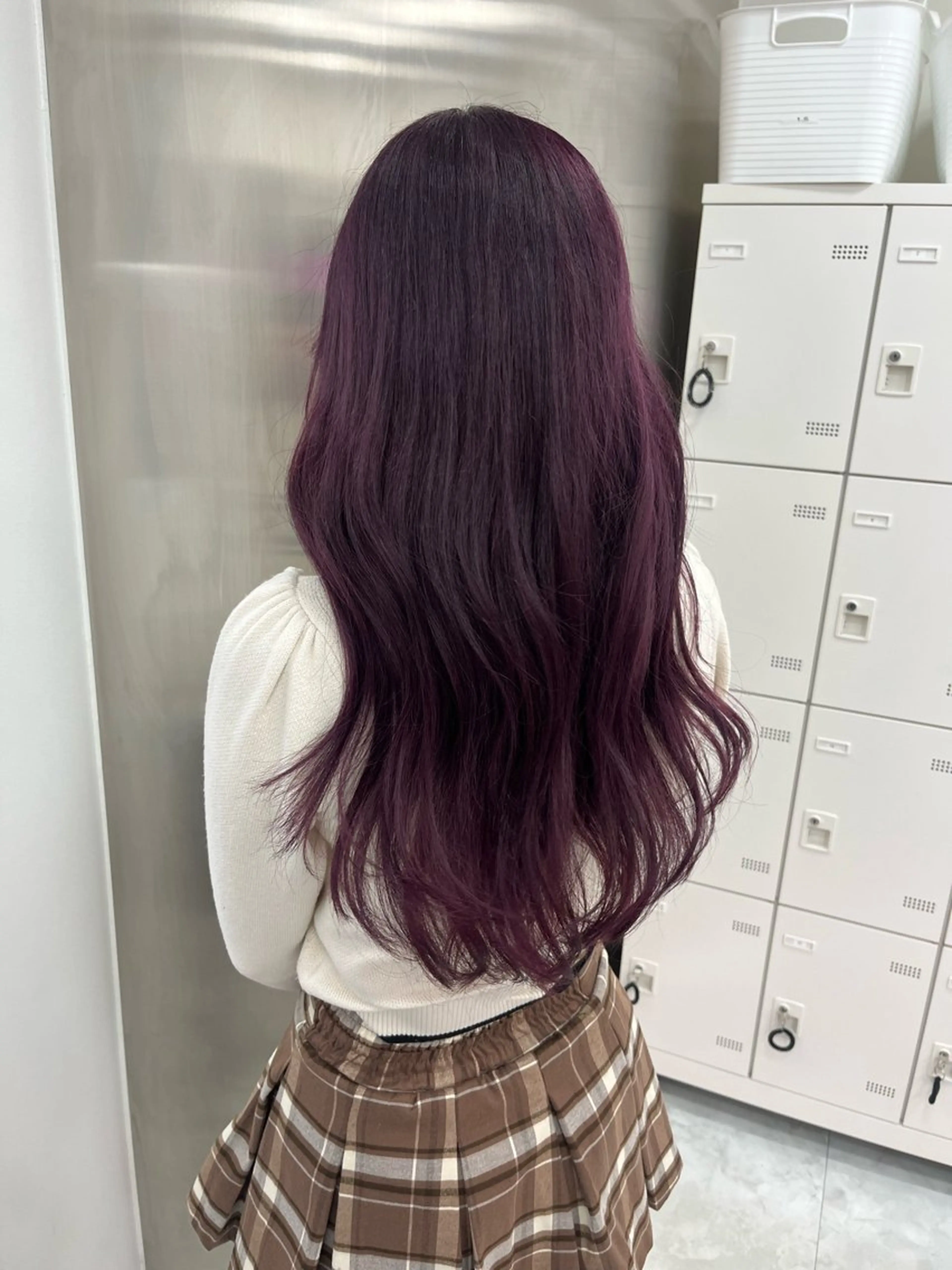 ロング カラー ラベンダーカラー ピンクカラー ピンクラベンダー ヘアカラー 💖トレンド秋冬 カラー💖FUTAのヘアスタイル