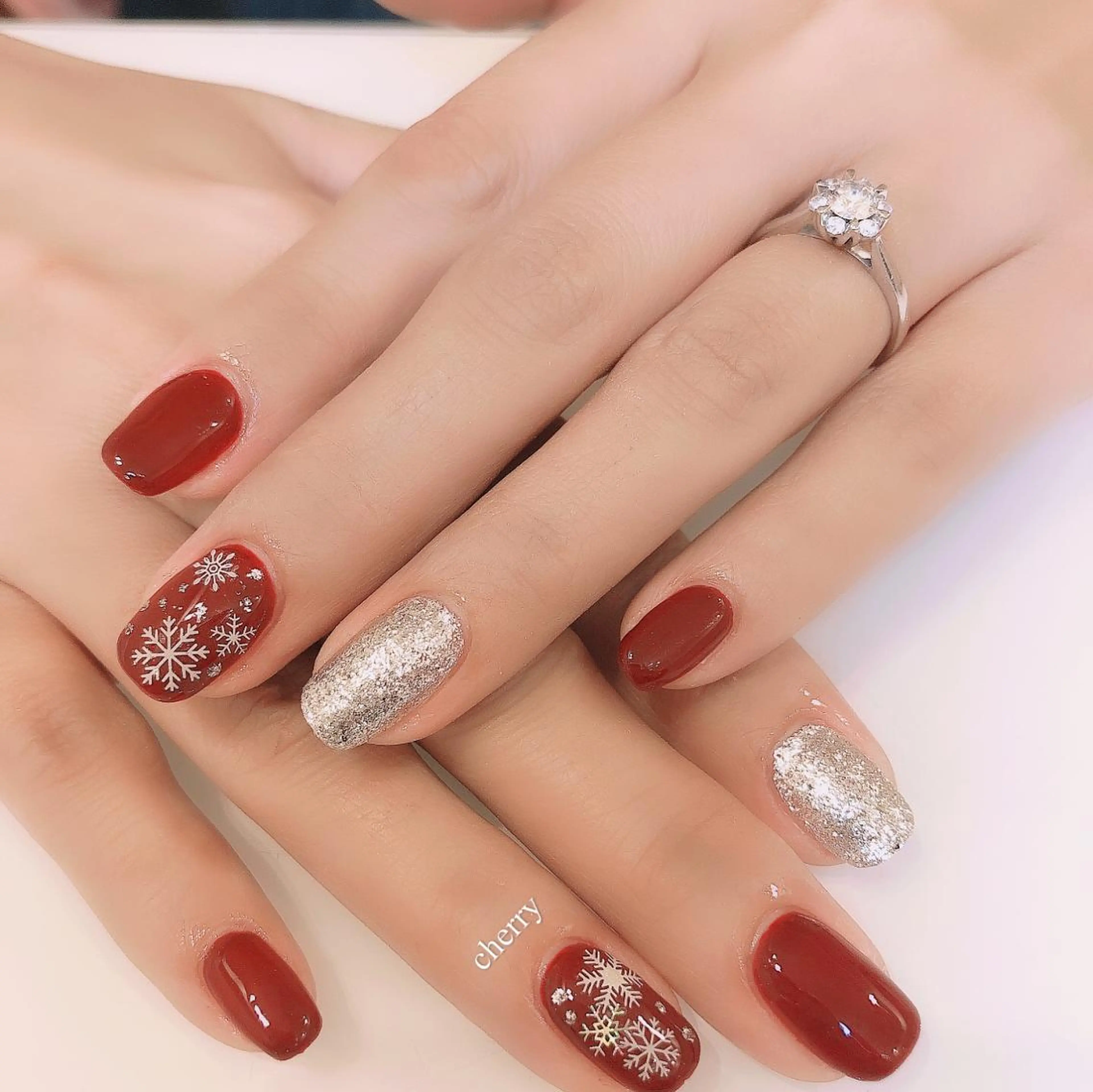 ネイル ジェルネイル SAKURA 🍒のネイルデザイン