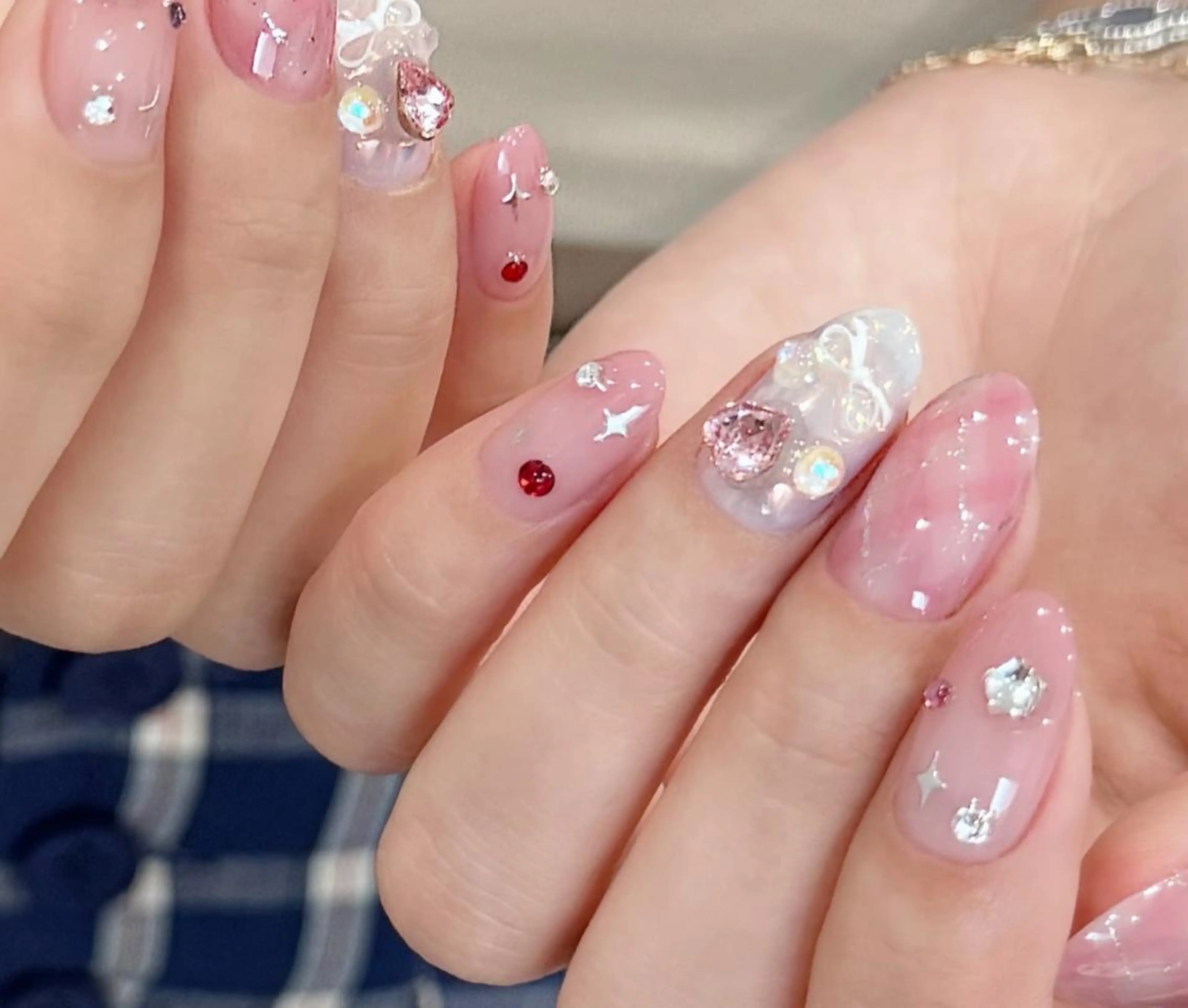 ネイル ハンドネイル 🎀 UU_nailのネイルデザイン