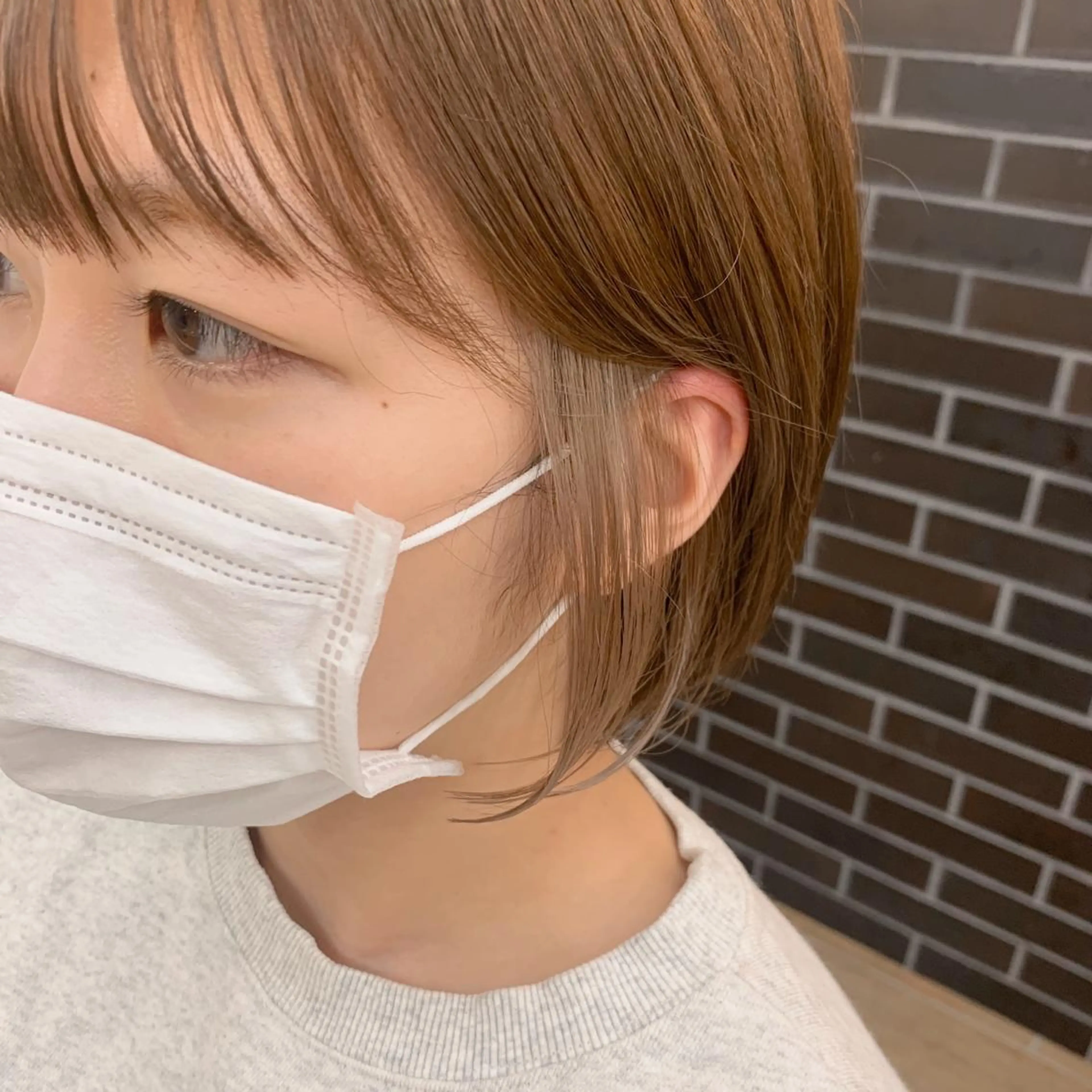 カラー 美髪縮毛矯正🫧 艶カラー/スズカのヘアスタイル