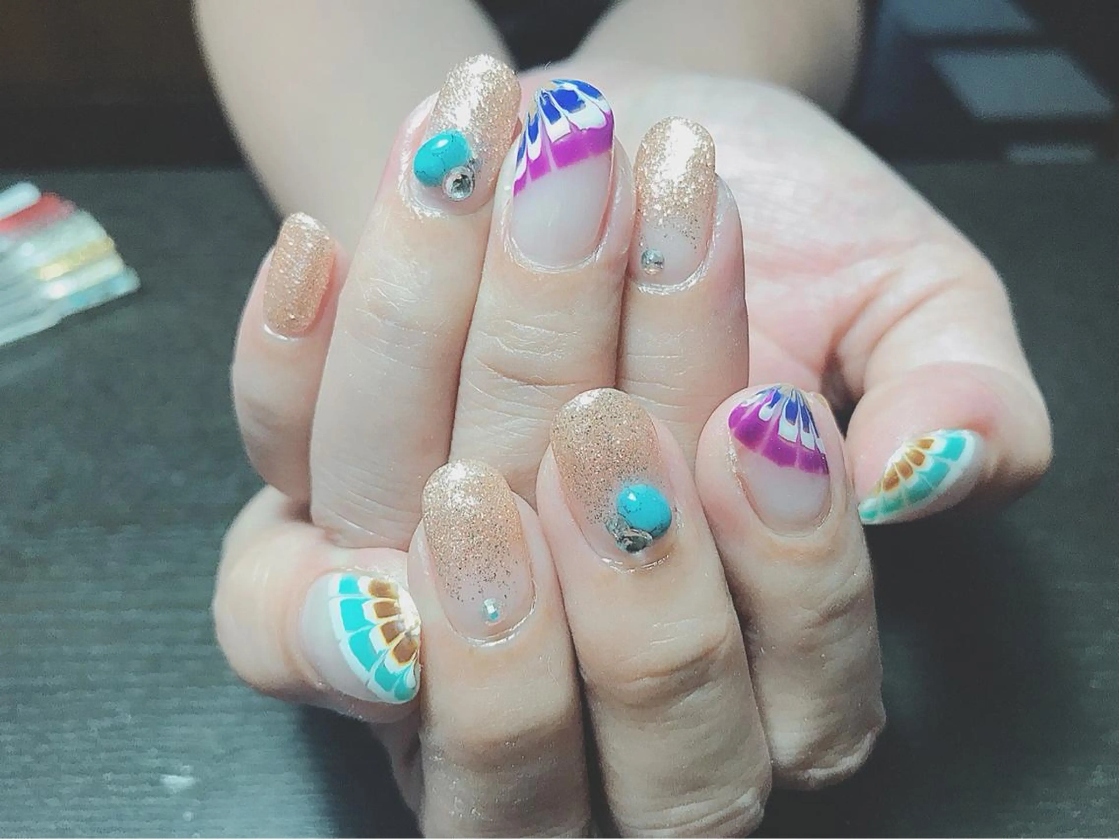 ネイル ハンドネイル 高山 歩美のネイルデザイン