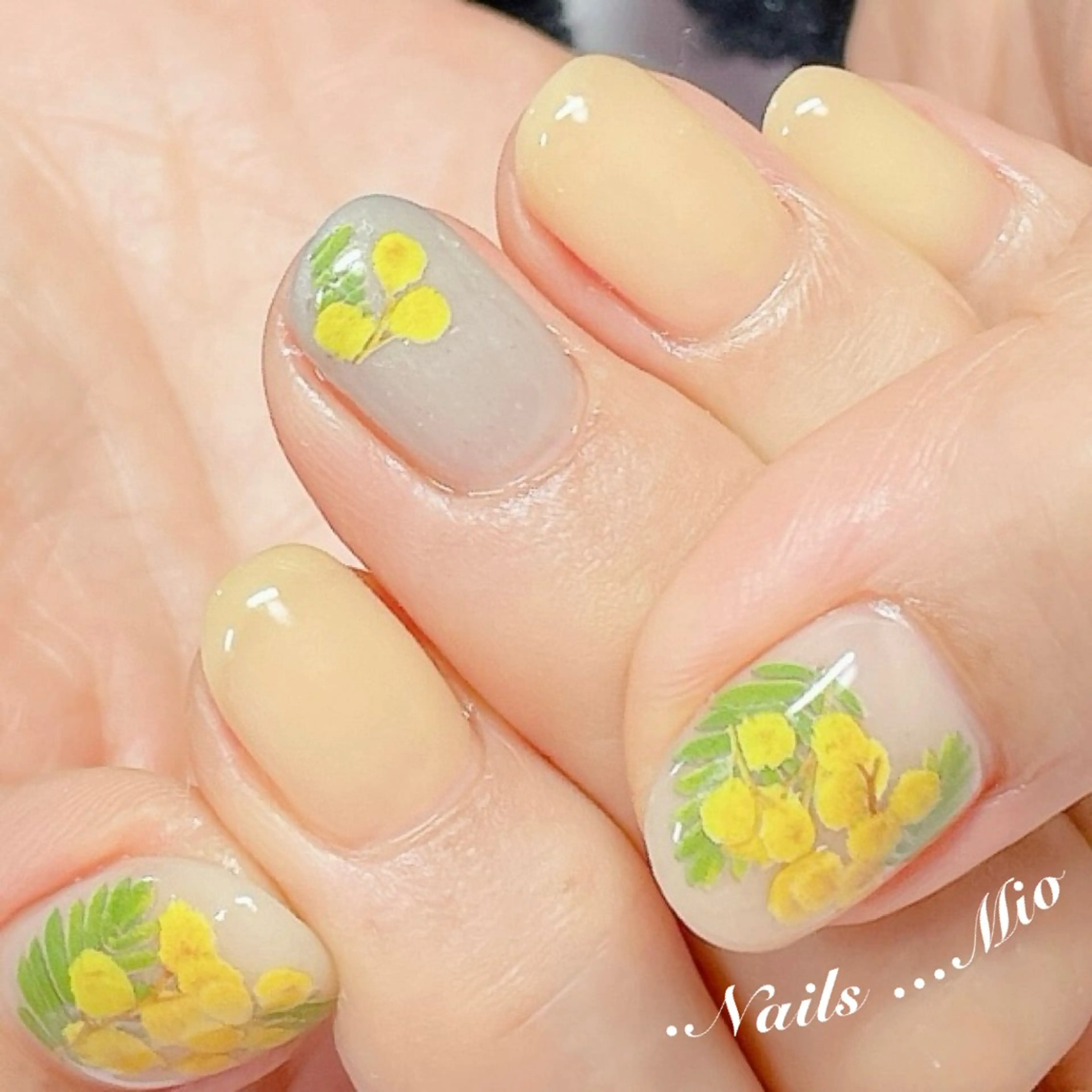 ネイル アートネイル ジェルネイル .Nails Mio 赤羽西ネイルサロンのネイルデザイン