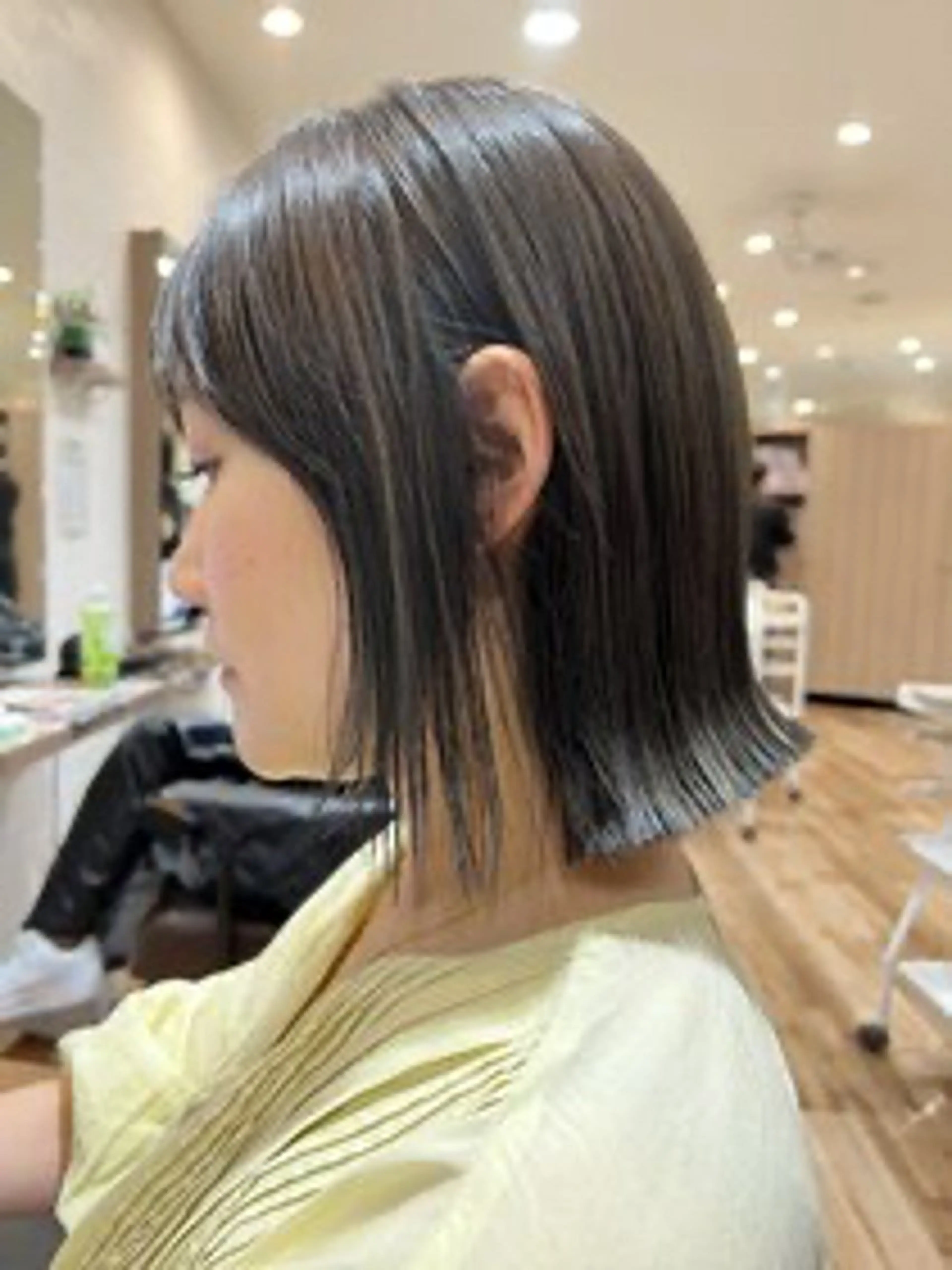 ミディアム イシカワ ユウタのヘアスタイル