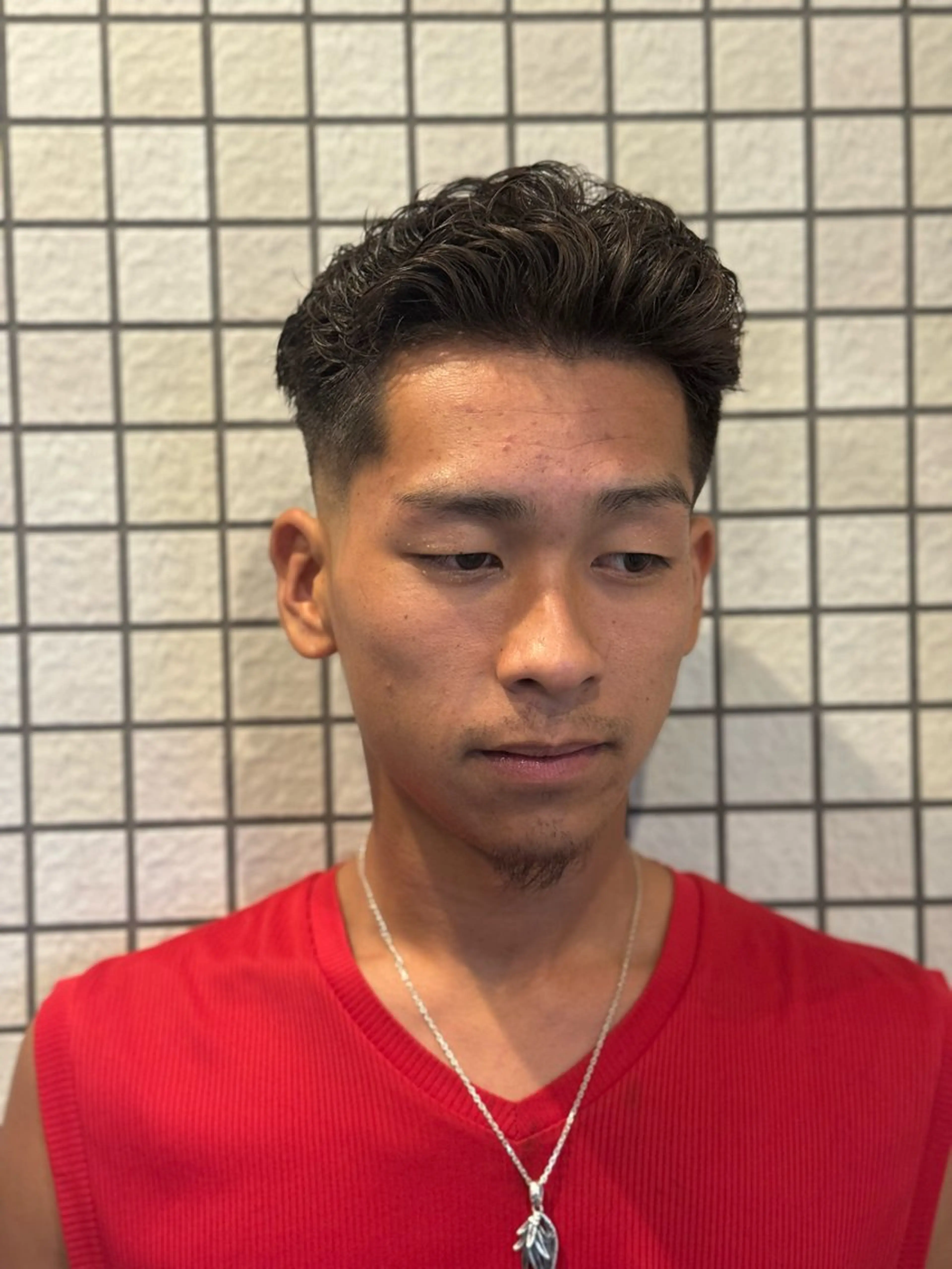 メンズ leo/ロング／ レイヤーカット⛈️のヘアスタイル