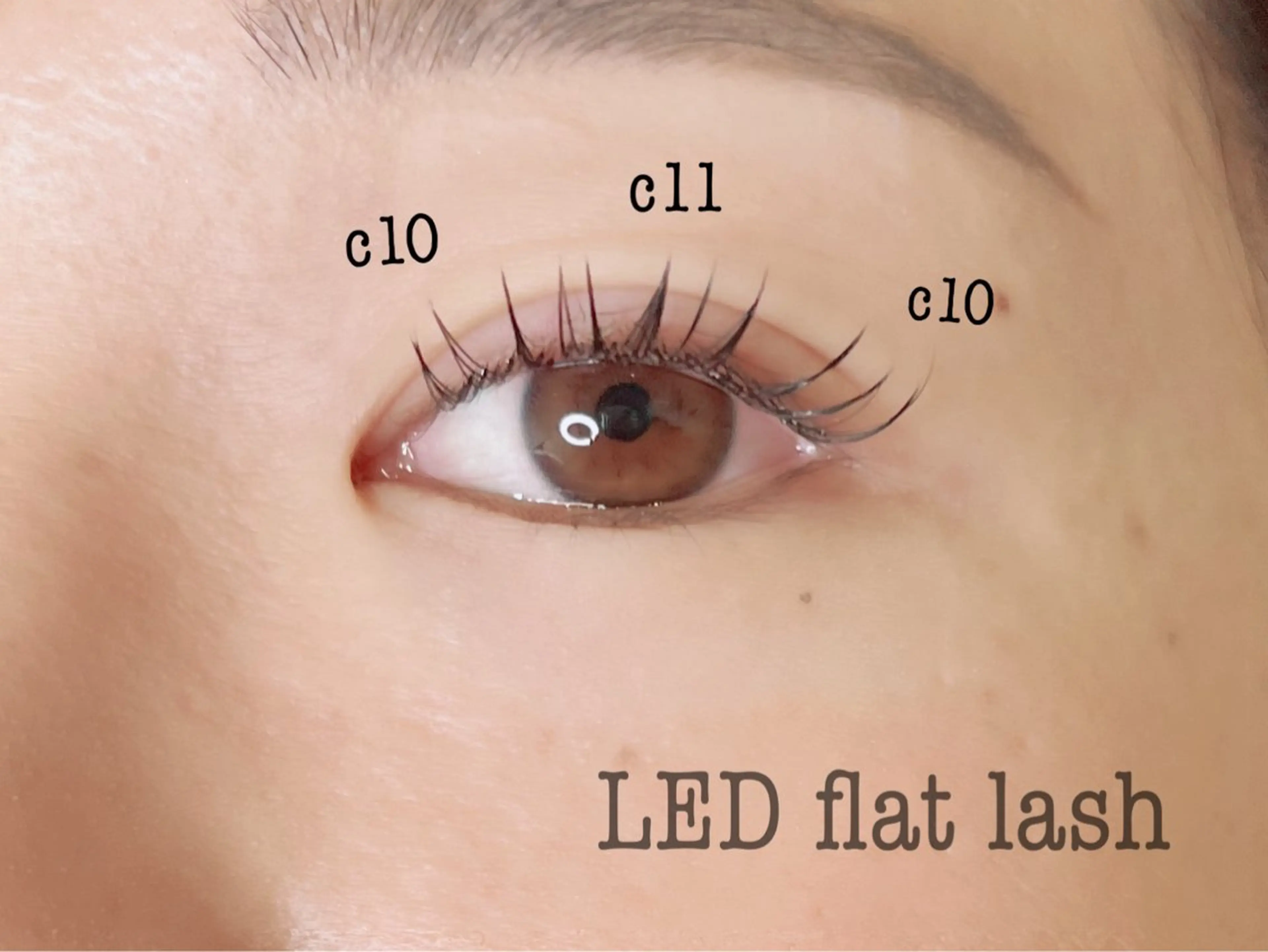 マツエク・マツパ フラットラッシュ fan.germe☆ Satsukiのマツエク・マツパデザイン