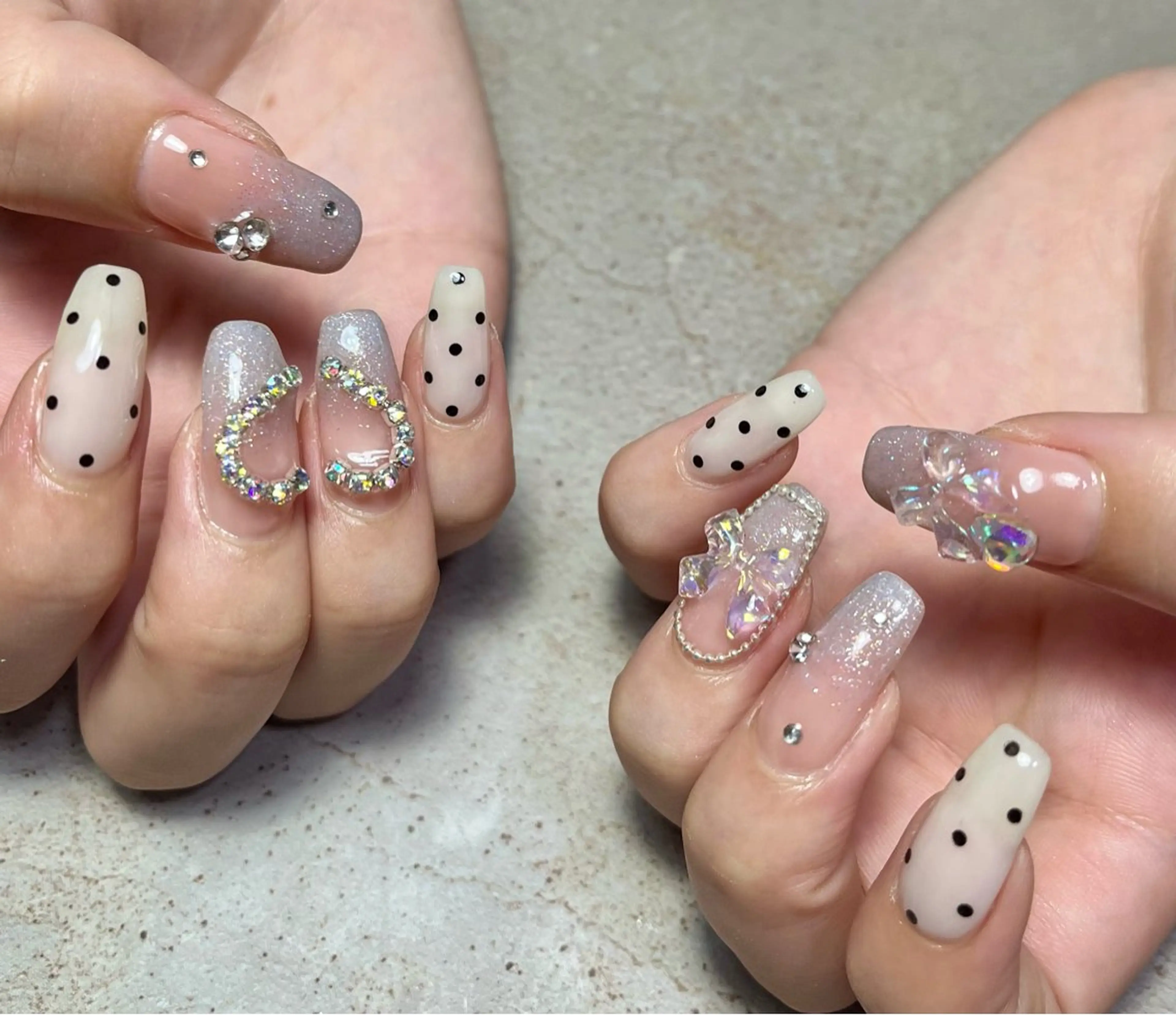 ネイル ハンドネイル goldgleams ちなのネイルデザイン