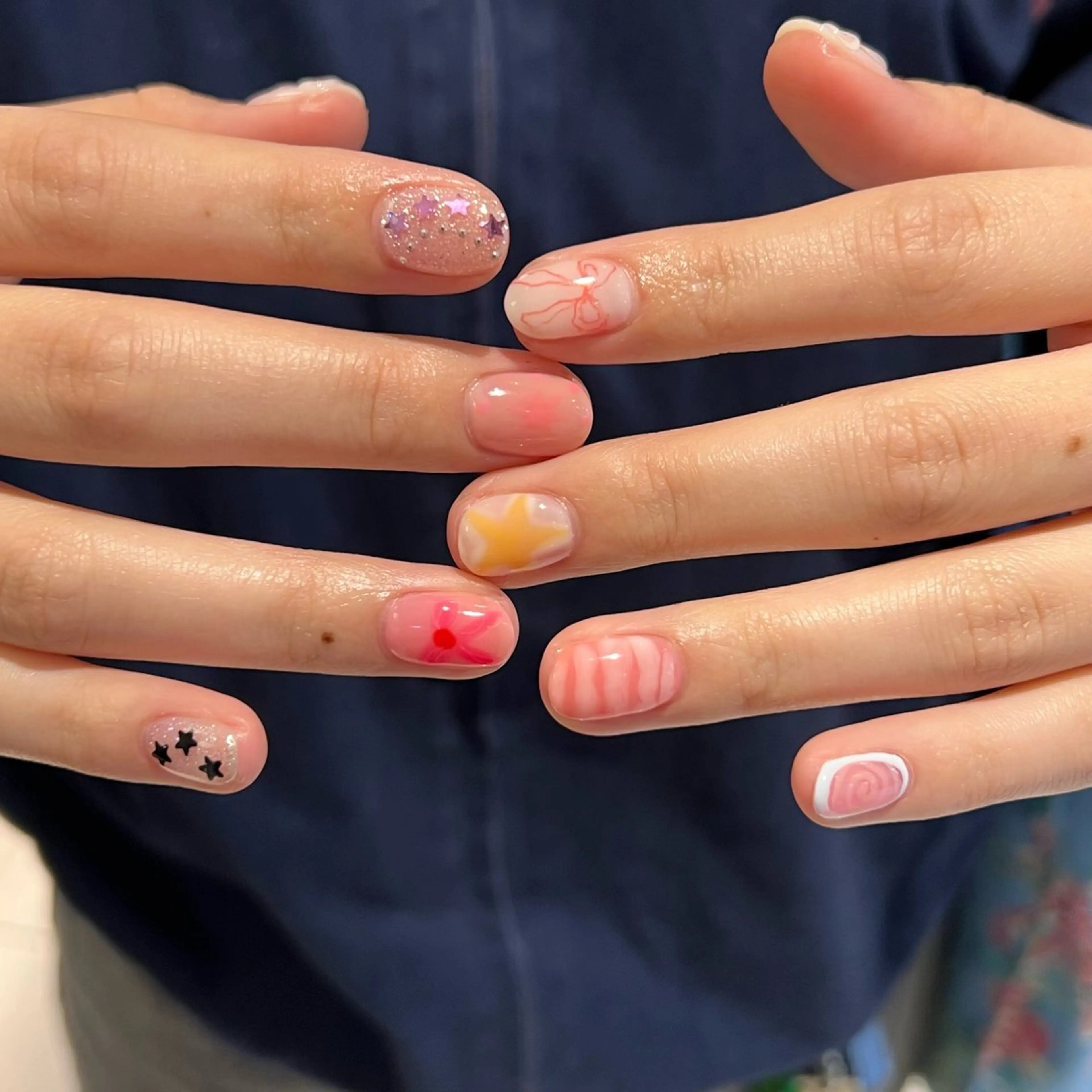 ネイル ハンドネイル Allure小山店 Nagisaのネイルデザイン