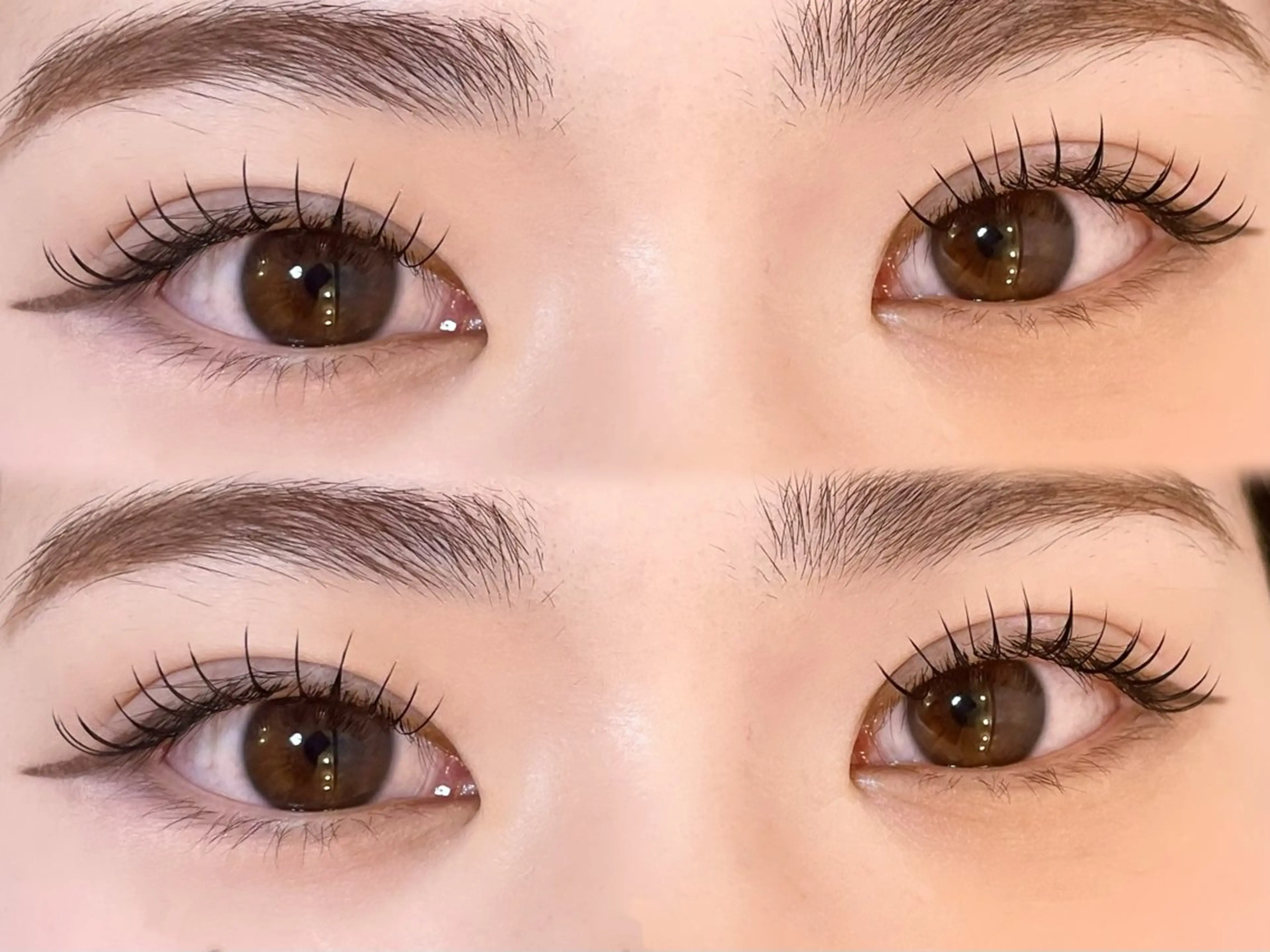 マツエク・マツパ まつげ/眉ナチュラル 🌼西垣のマツエク・マツパデザイン