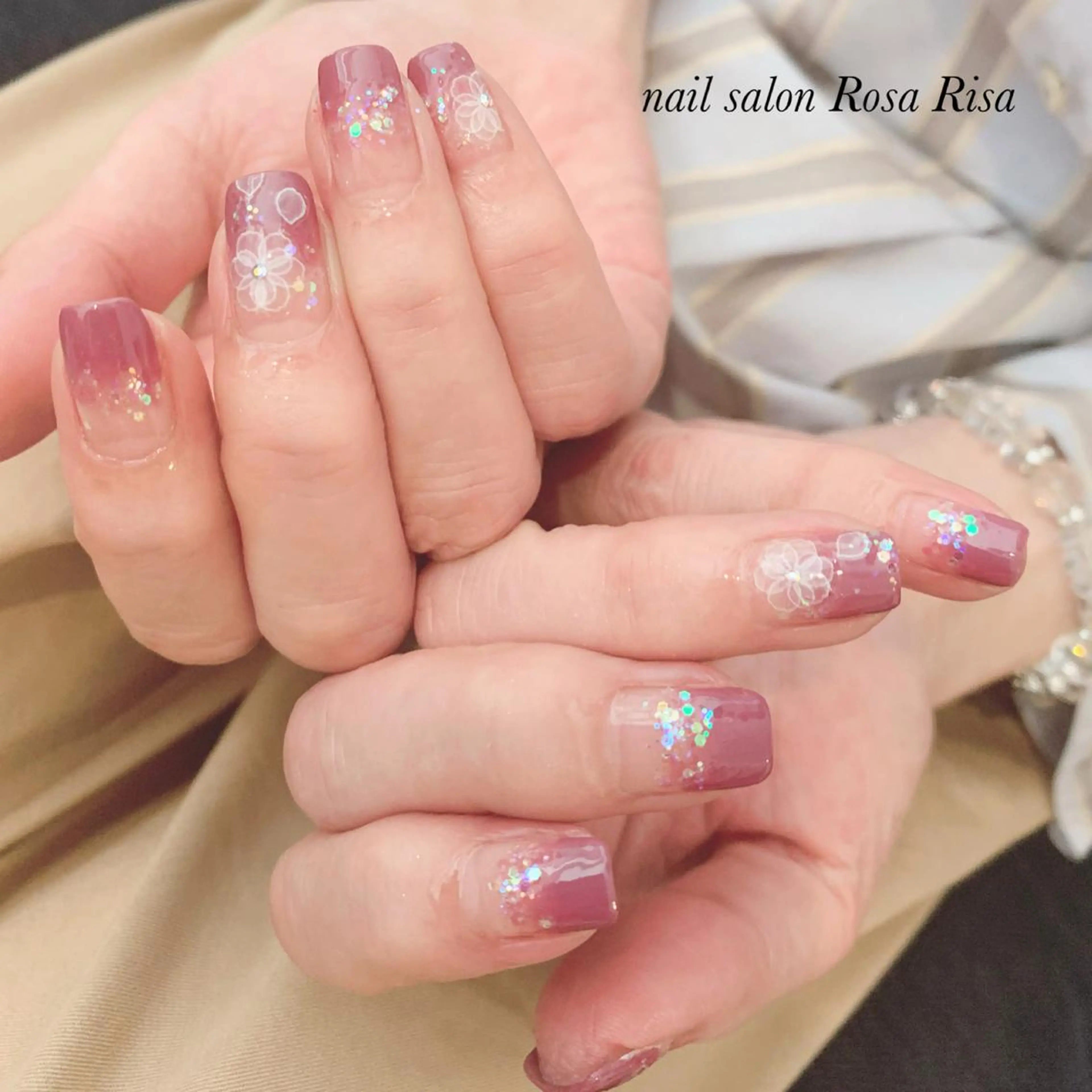 ショート ネイル ネイルスタジオ シェイクユアハンズのネイルデザイン