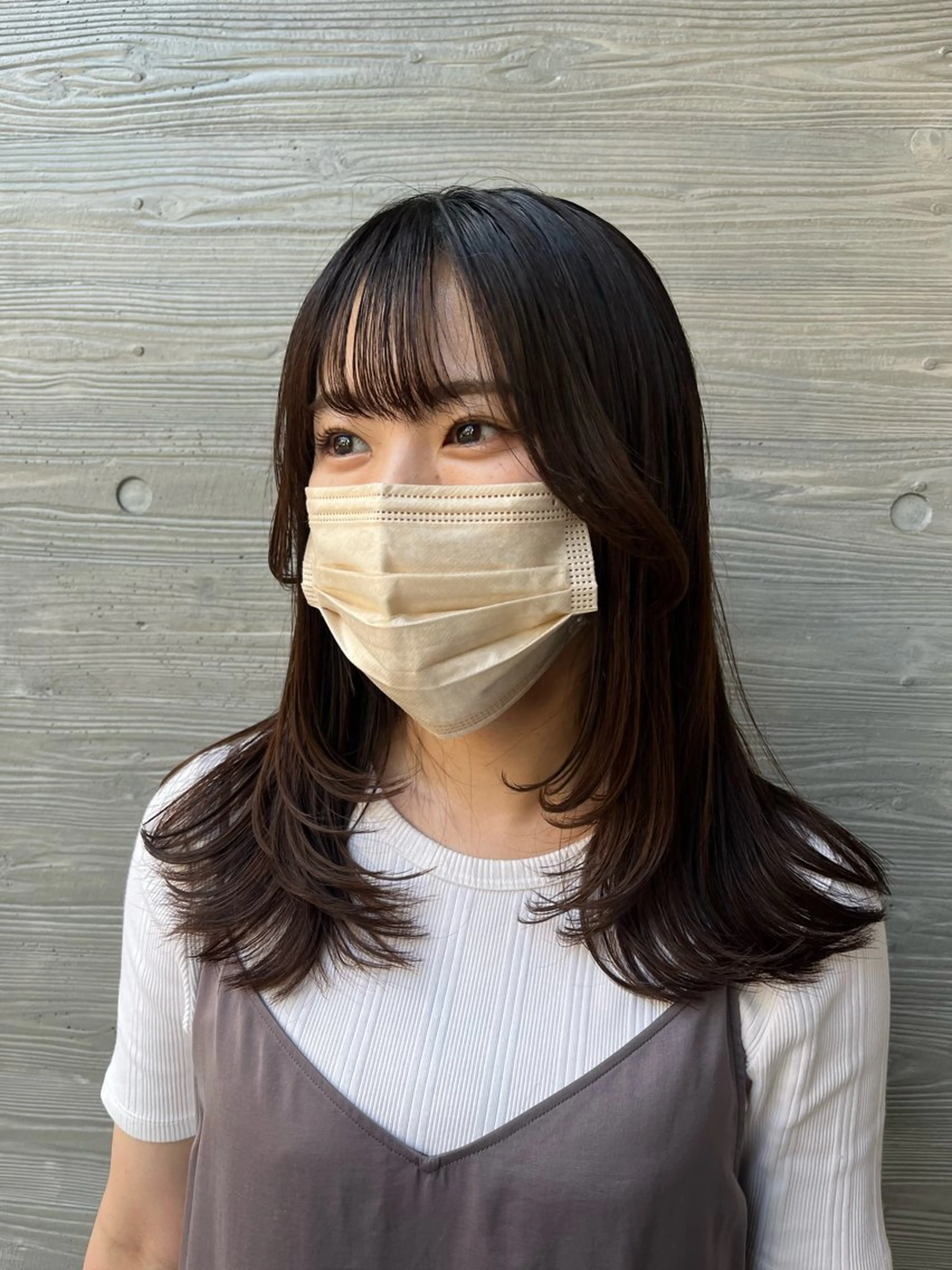 セミロング カラー channel所属・Natsumi ❤︎のヘアスタイル