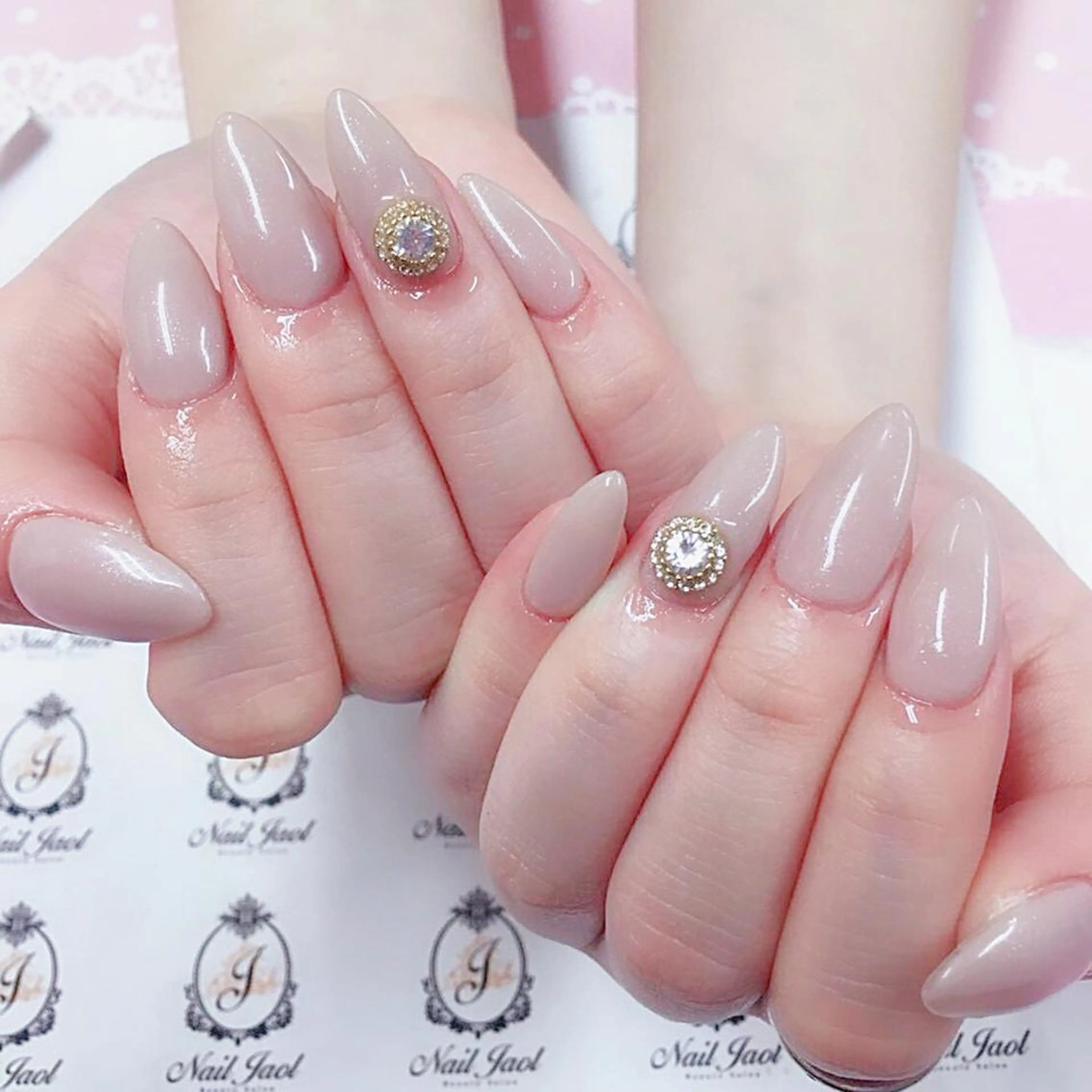 セミロング nail jaol池袋店所属・ネイルJaol 池袋のネイルデザイン