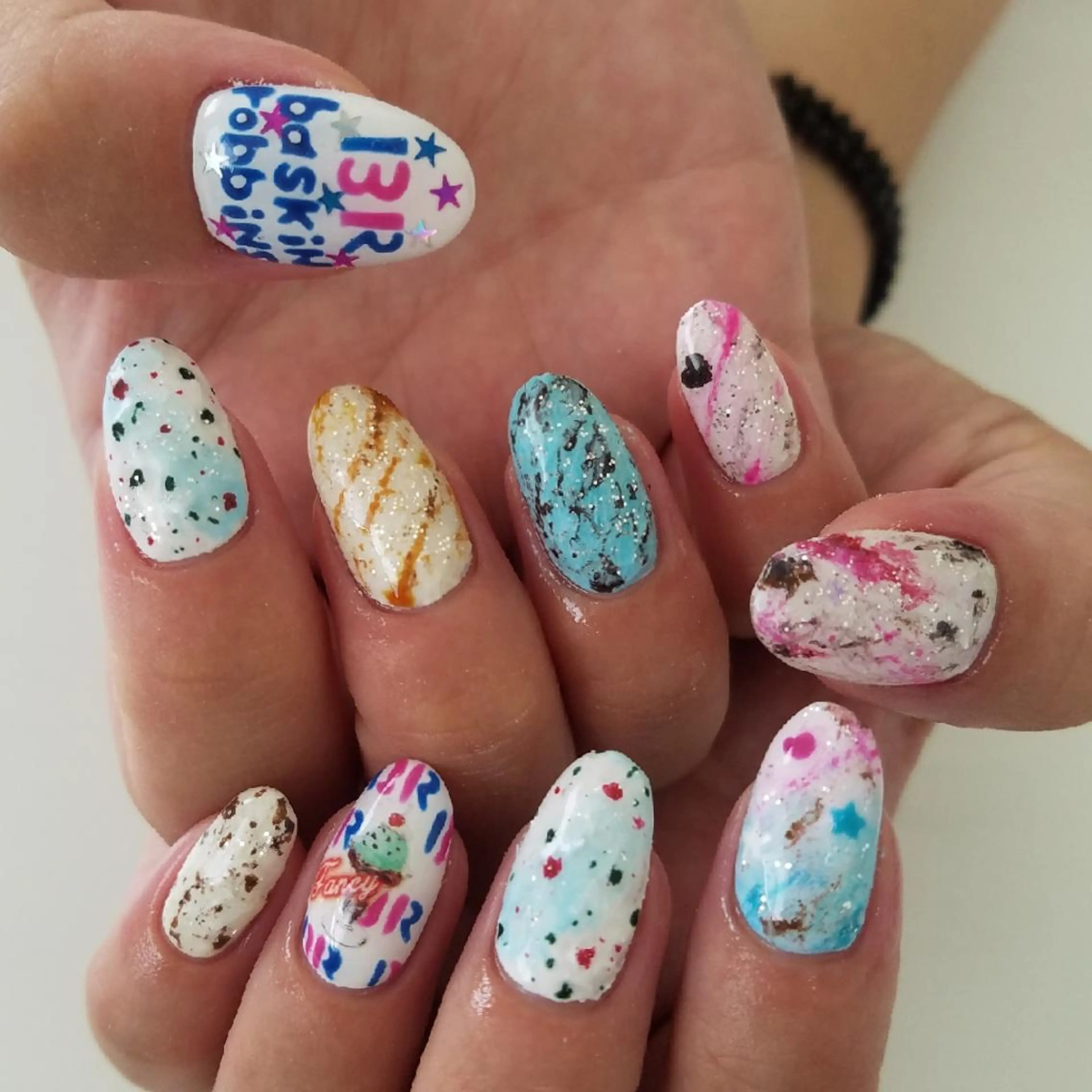 ネイル 氷ネイル・うるうるネイル   MAKI NAILのネイルデザイン