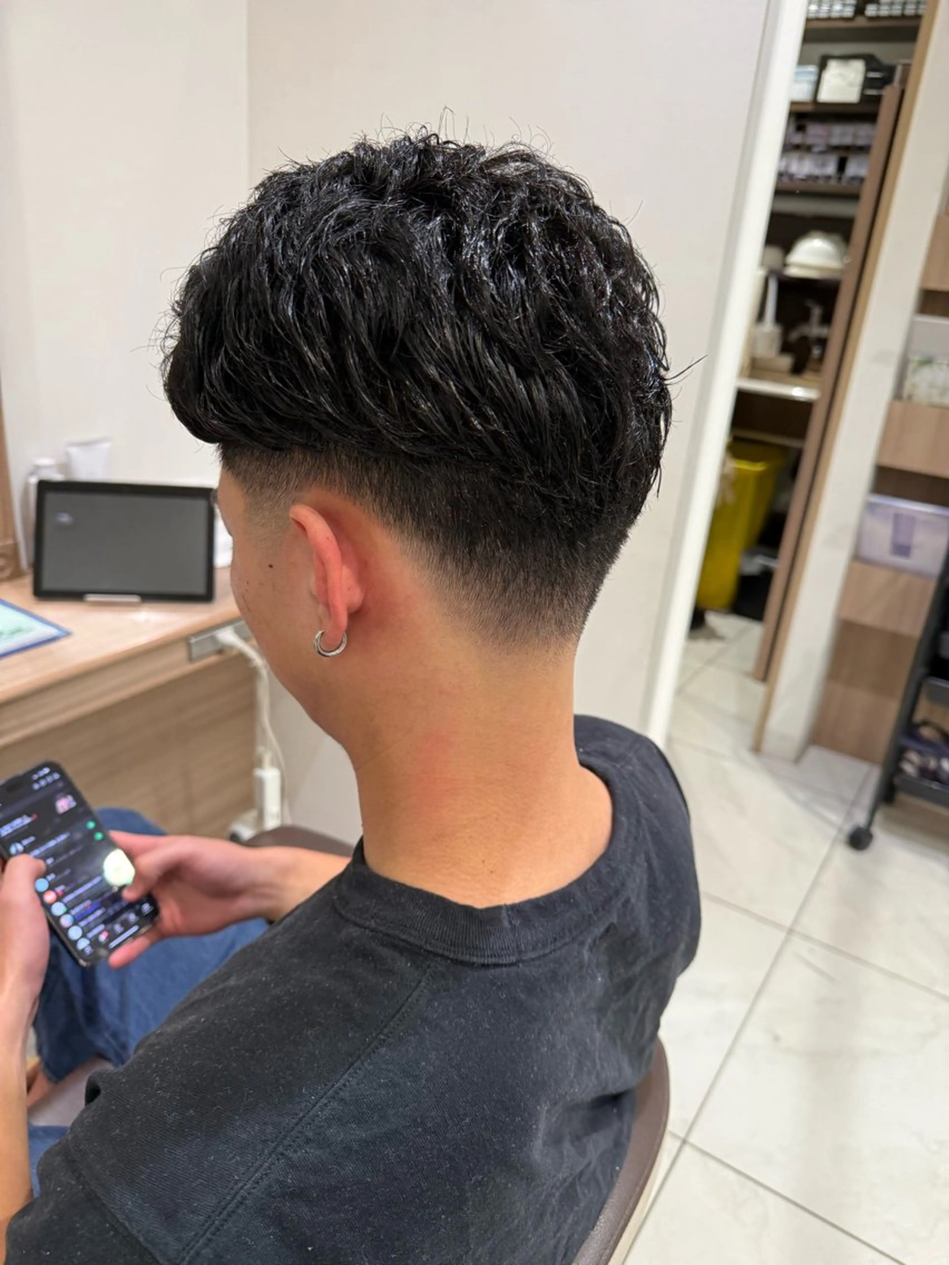 [新規限定]メンズカット+シャンプー+眉毛カットor頭皮ケアトリートメントの写真