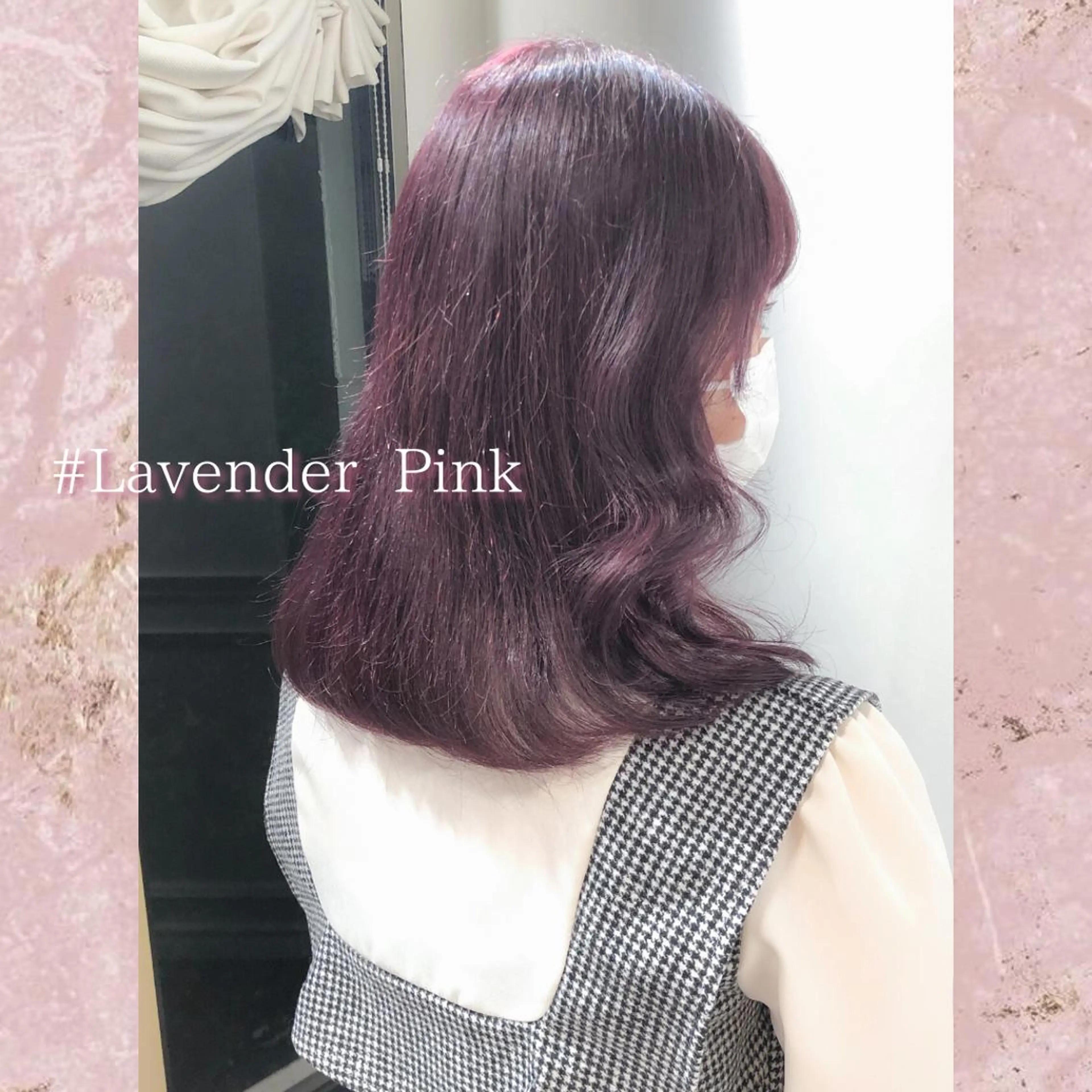 セミロング カラー ブリーチ ヘアカラー LOTTA CUCCI所属・miyu /トレンド カラー×艶髪のヘアスタイル