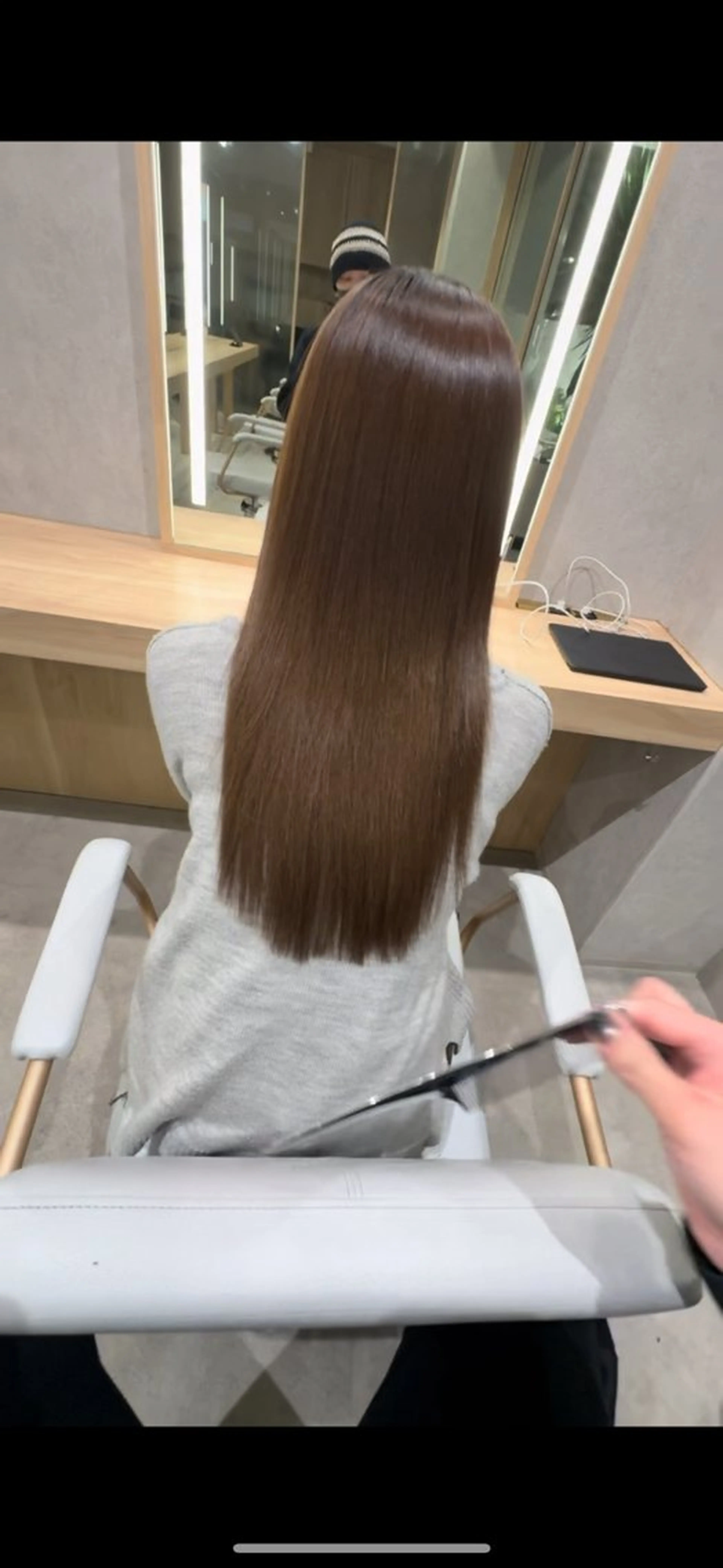 ロング ヘアカラー トリートメント 八幡山✨髪質改善 🪽FUUMAのヘアスタイル