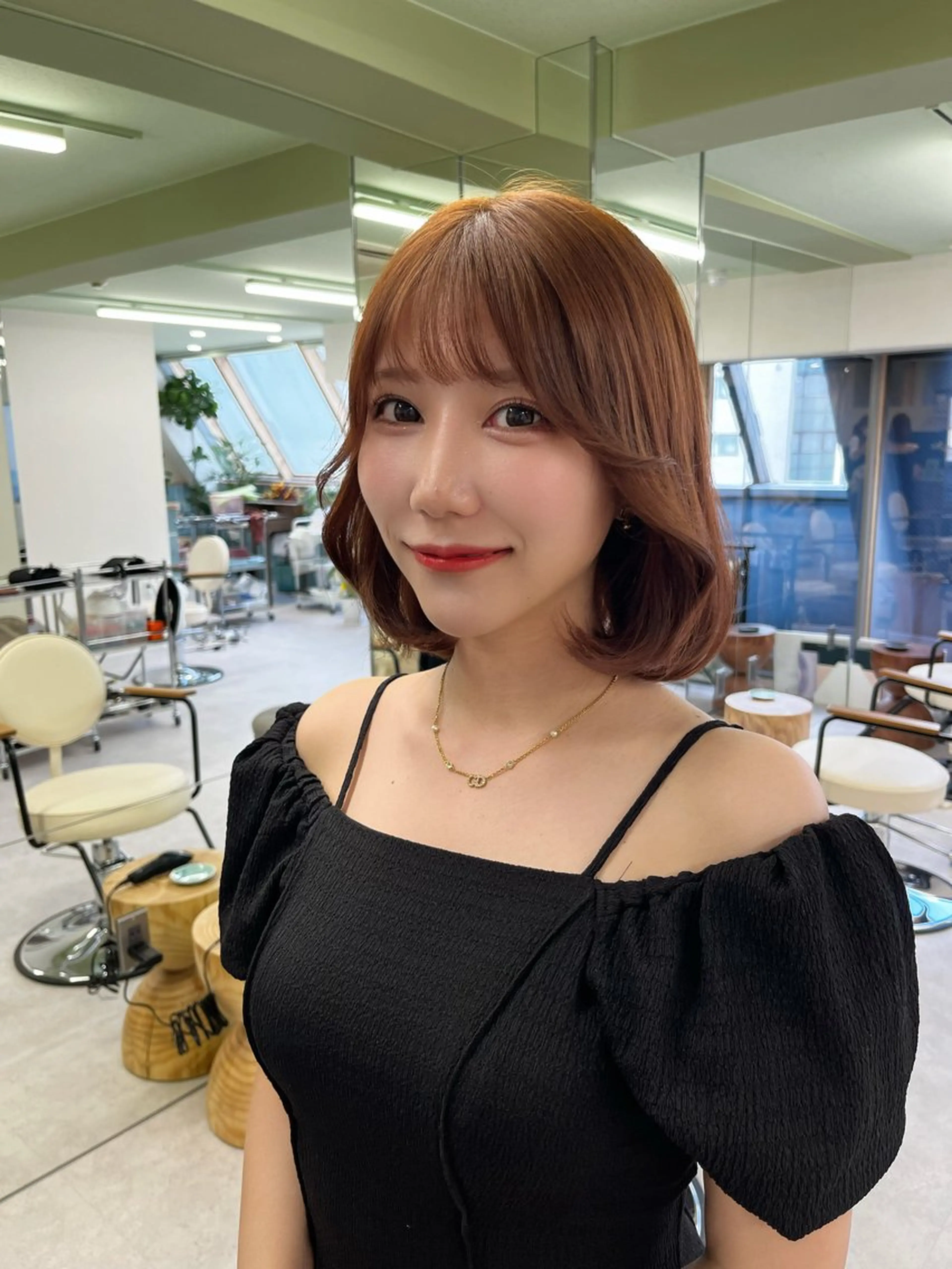 ショート カラー エクステ MOE🐈‍⬛🎀 エクステ/ワンホンのヘアスタイル