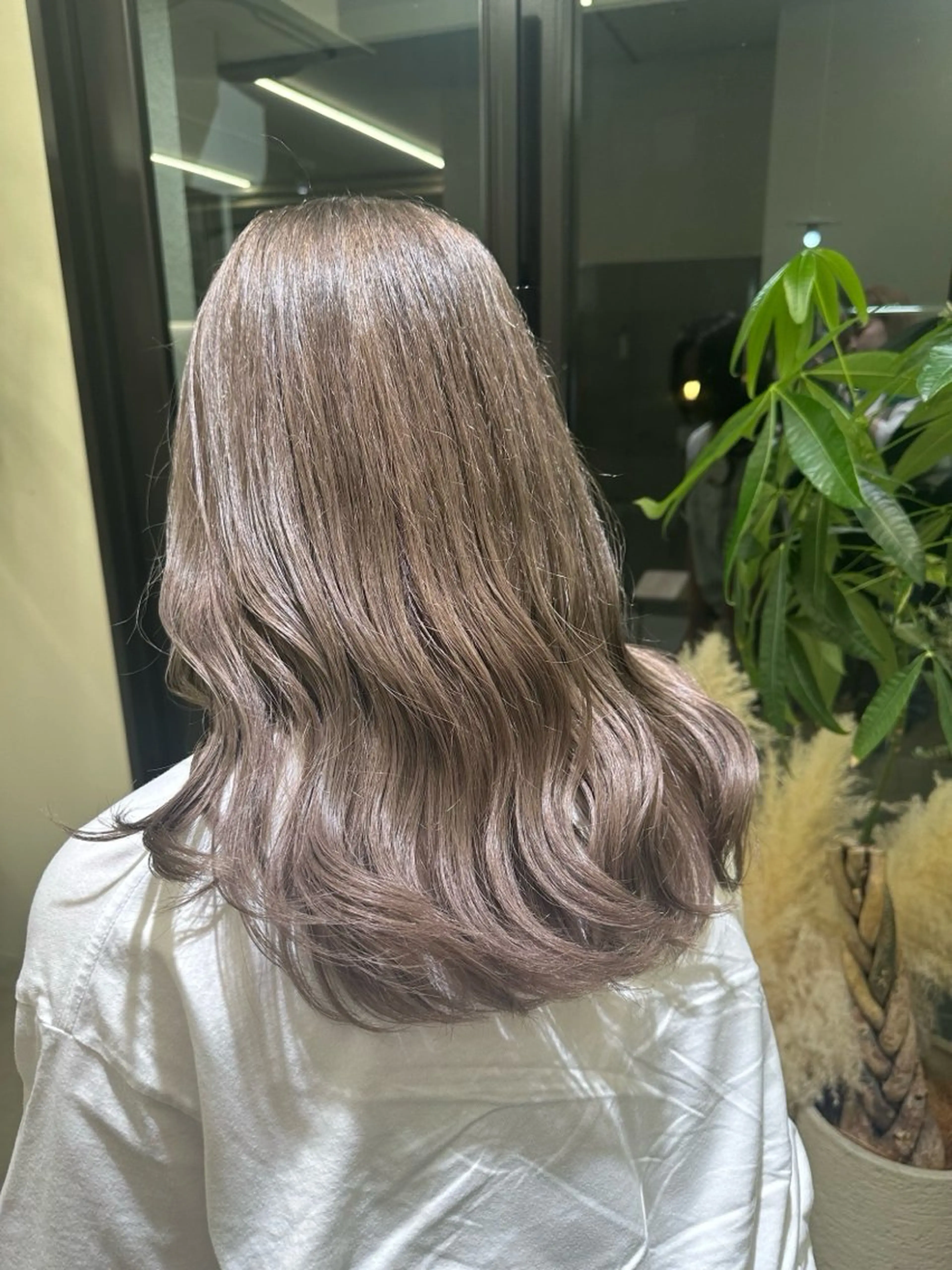 全体ブリーチ＋カラーの写真