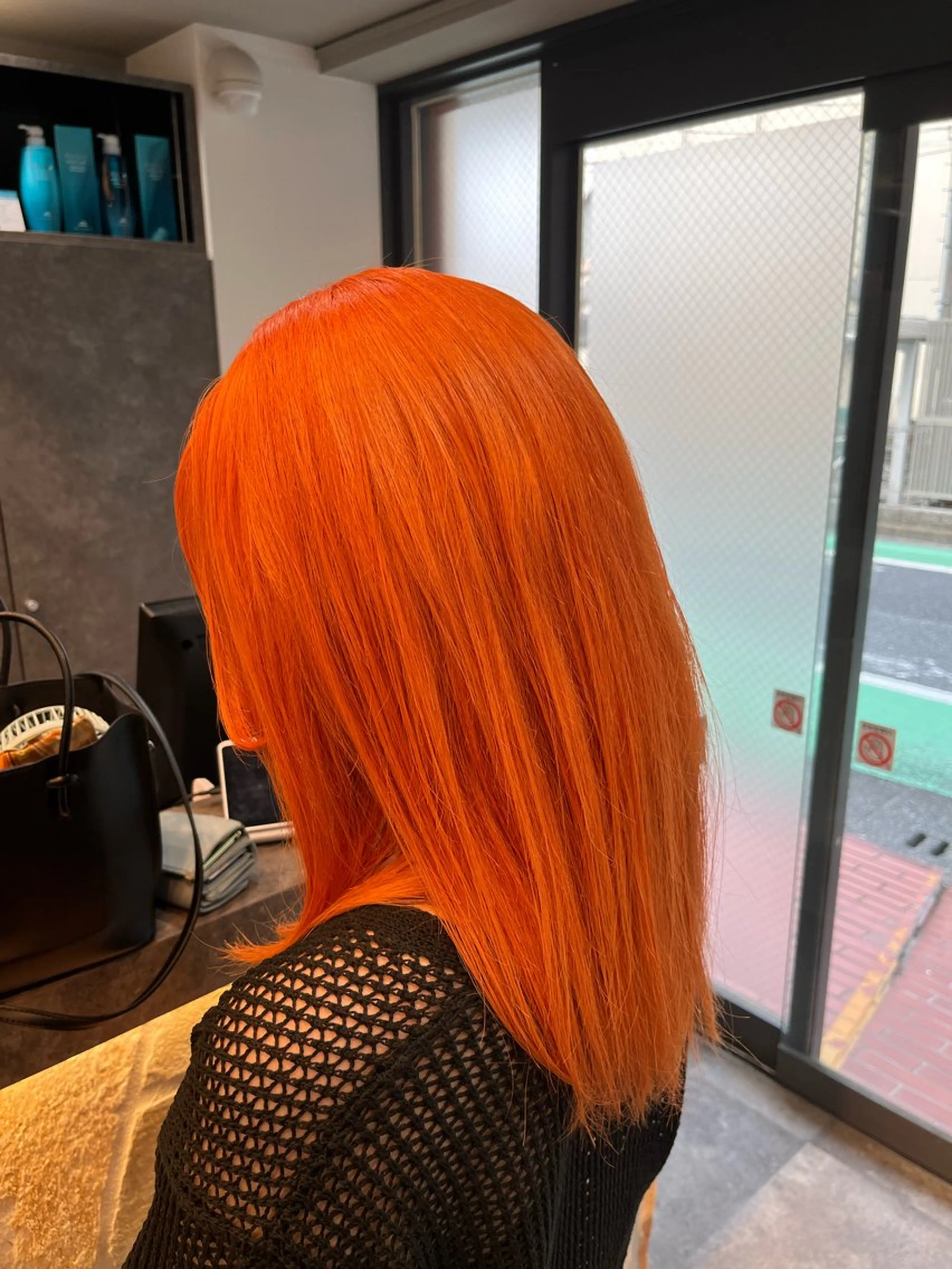 ミディアム 🥀髪質改善/カラー 縮毛矯正🥀金武のヘアスタイル