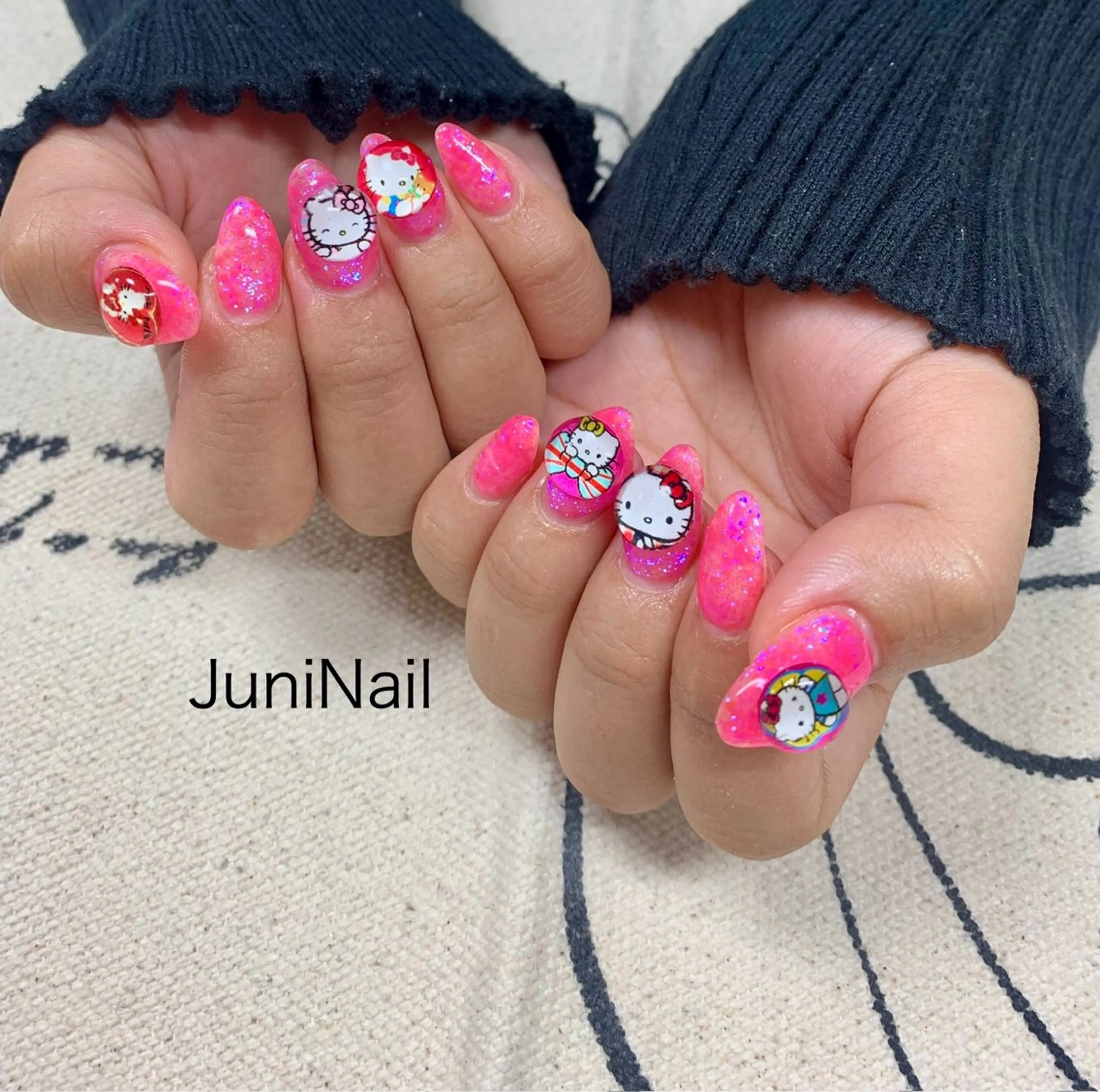 ネイル クリアネイル 成人式 氷ネイル・うるうるネイル 韓国ネイル ミラーネイル ハンドネイル JuniNail 주니네일🇰🇷suのネイルデザイン