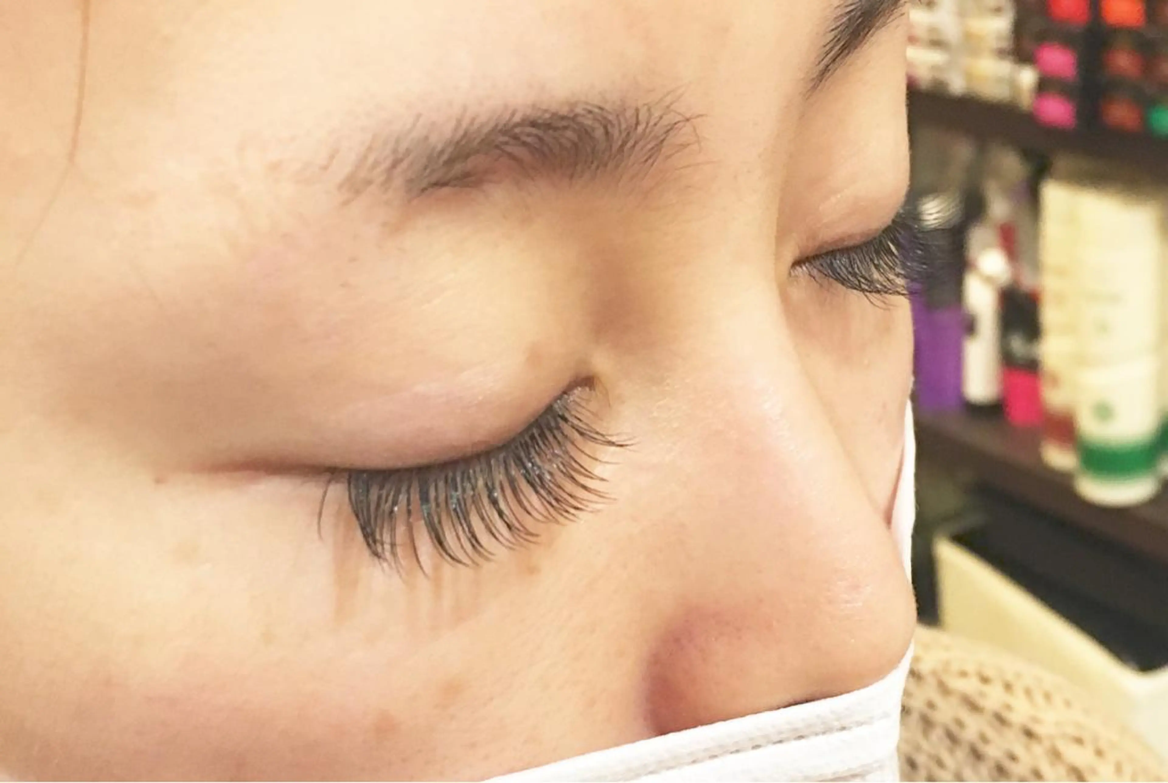 最新技術LEDマツエク⭐️フラットマットラッシュ80本コーティング付き✨オフ無料、国産グルー使用の写真