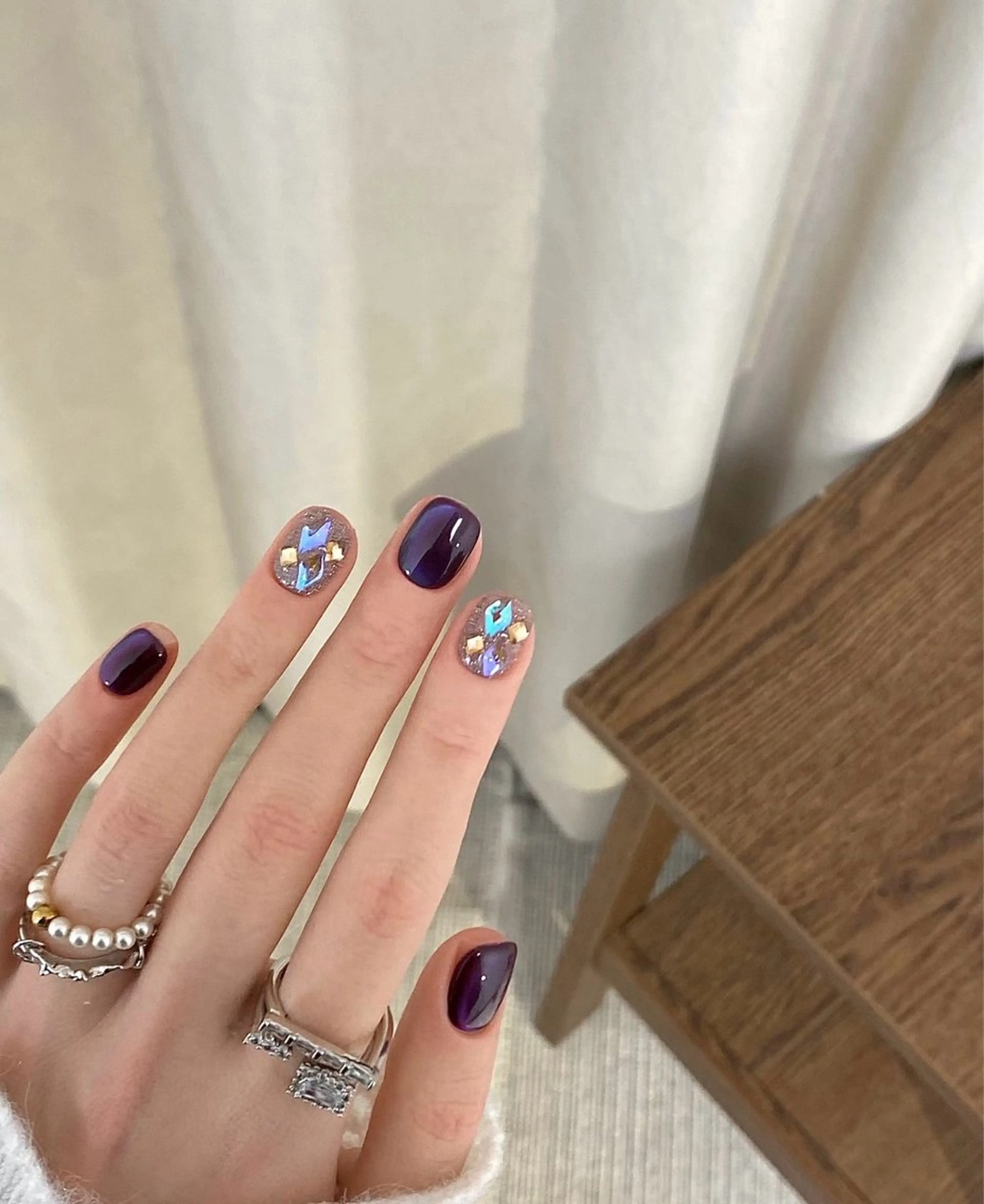 ネイル アートネイル チークネイル 長さ出し フレンチネイル ジェルネイル ハンドネイル ハンドケア 🦋Yumi Nail🦋ニノのその他イメージ