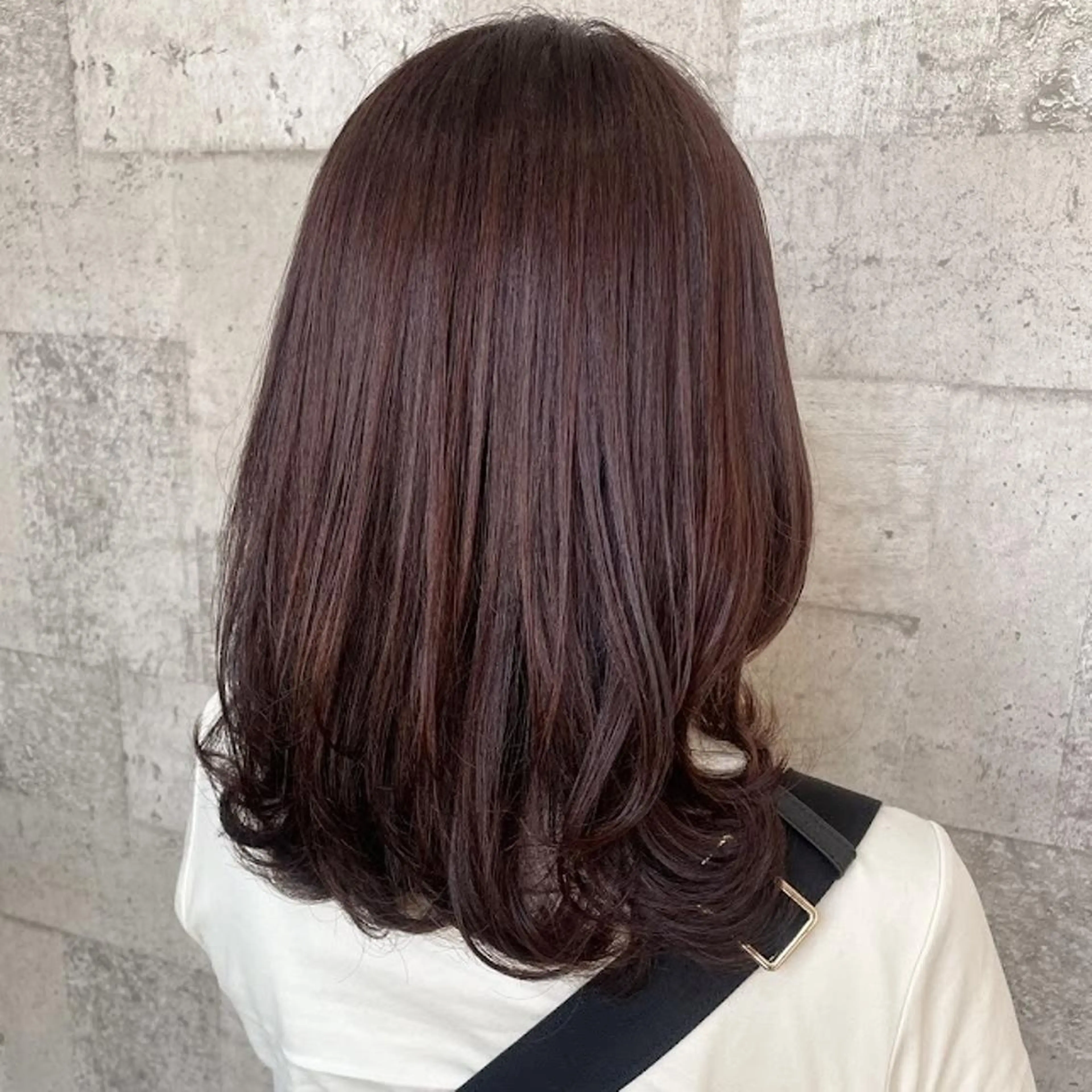 ミディアム ヘアカラー 北島 遥香🫧インナ ー /ベージュカラーのヘアスタイル