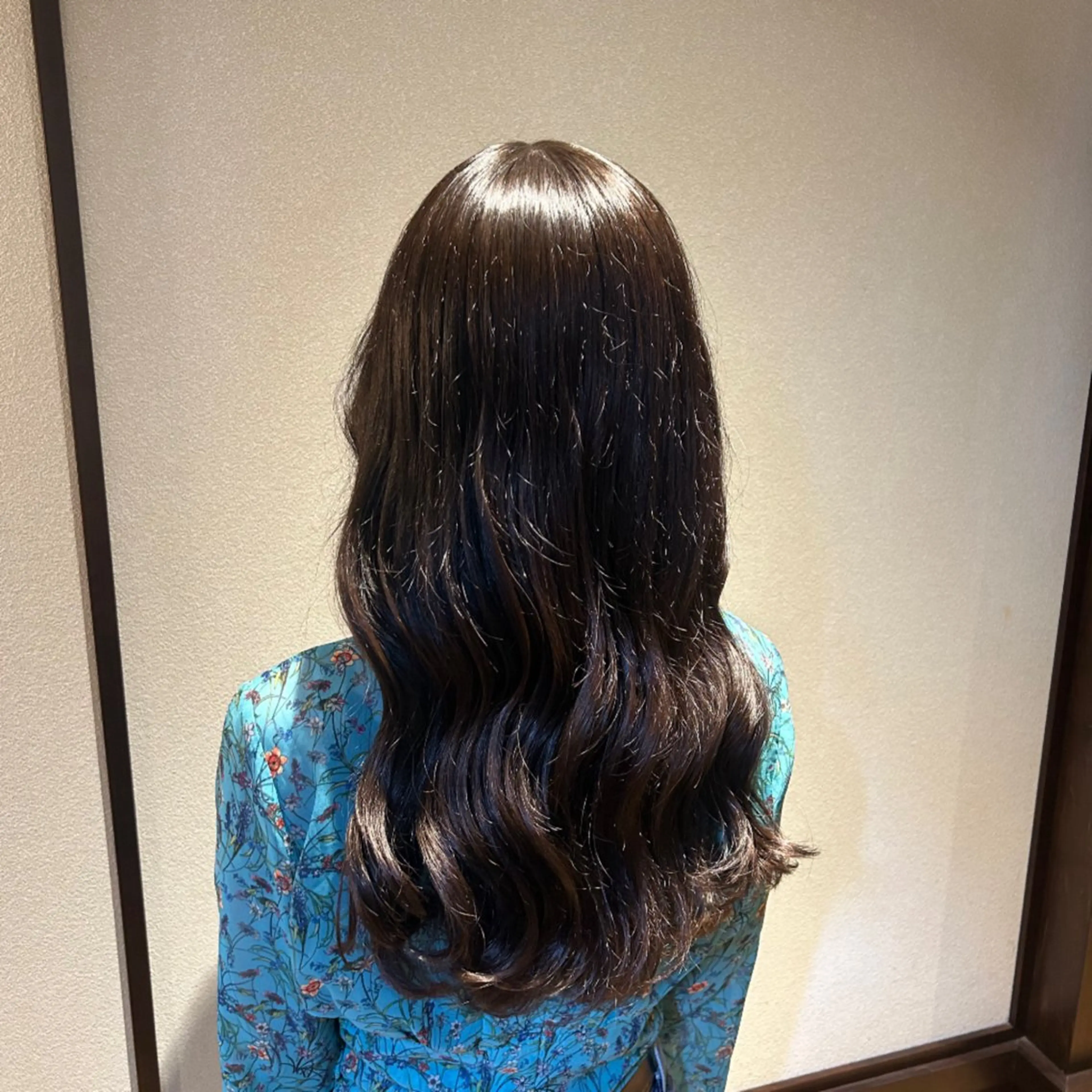 ロング カラー カット ヘアカラー トリートメント [透明感カラ ー🥣💕]高木愛理のヘアスタイル