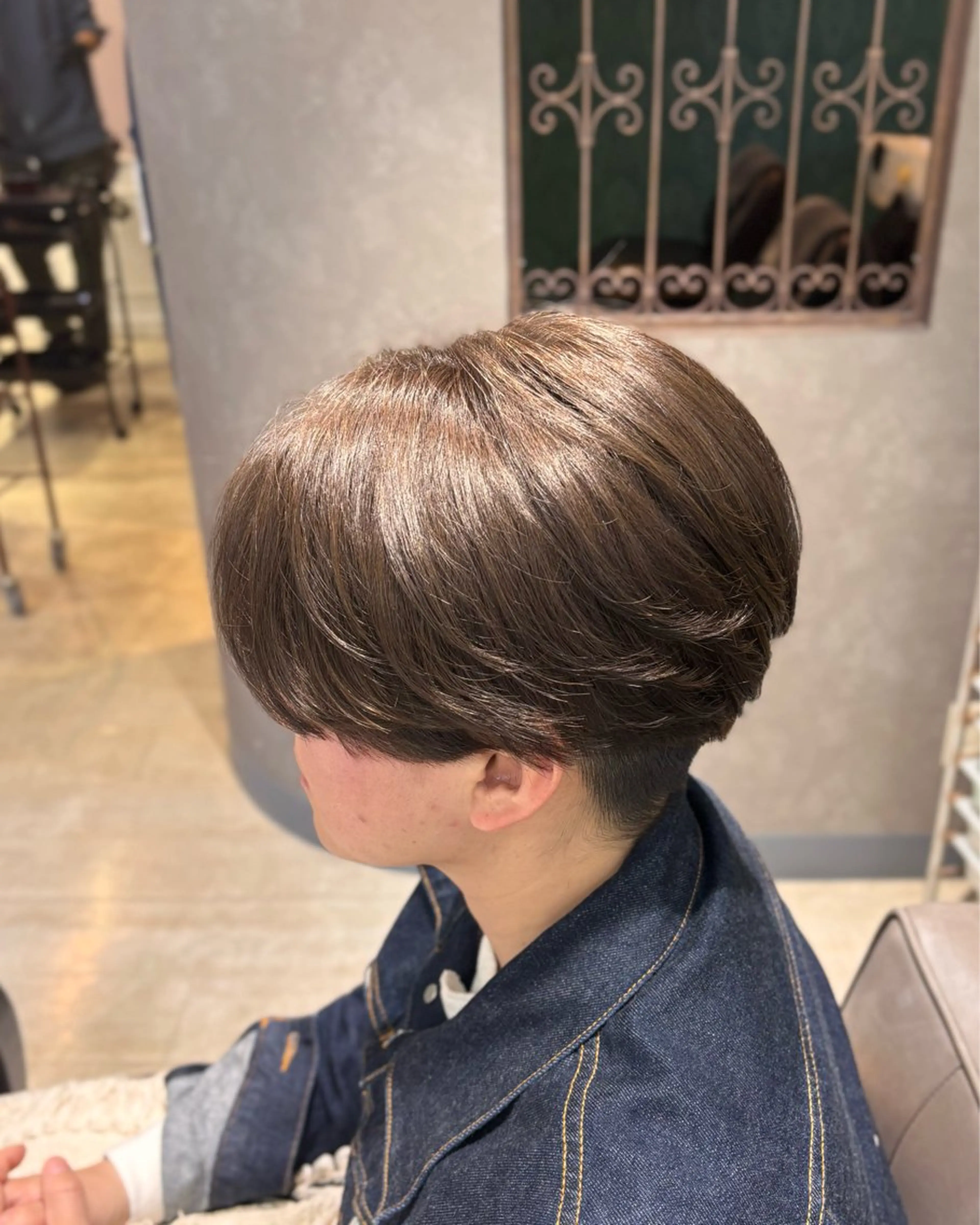 カラー メンズ カット ヘアカラー 🌱なゆみ🌱透明感 /ナチュラル/高宮のヘアスタイル