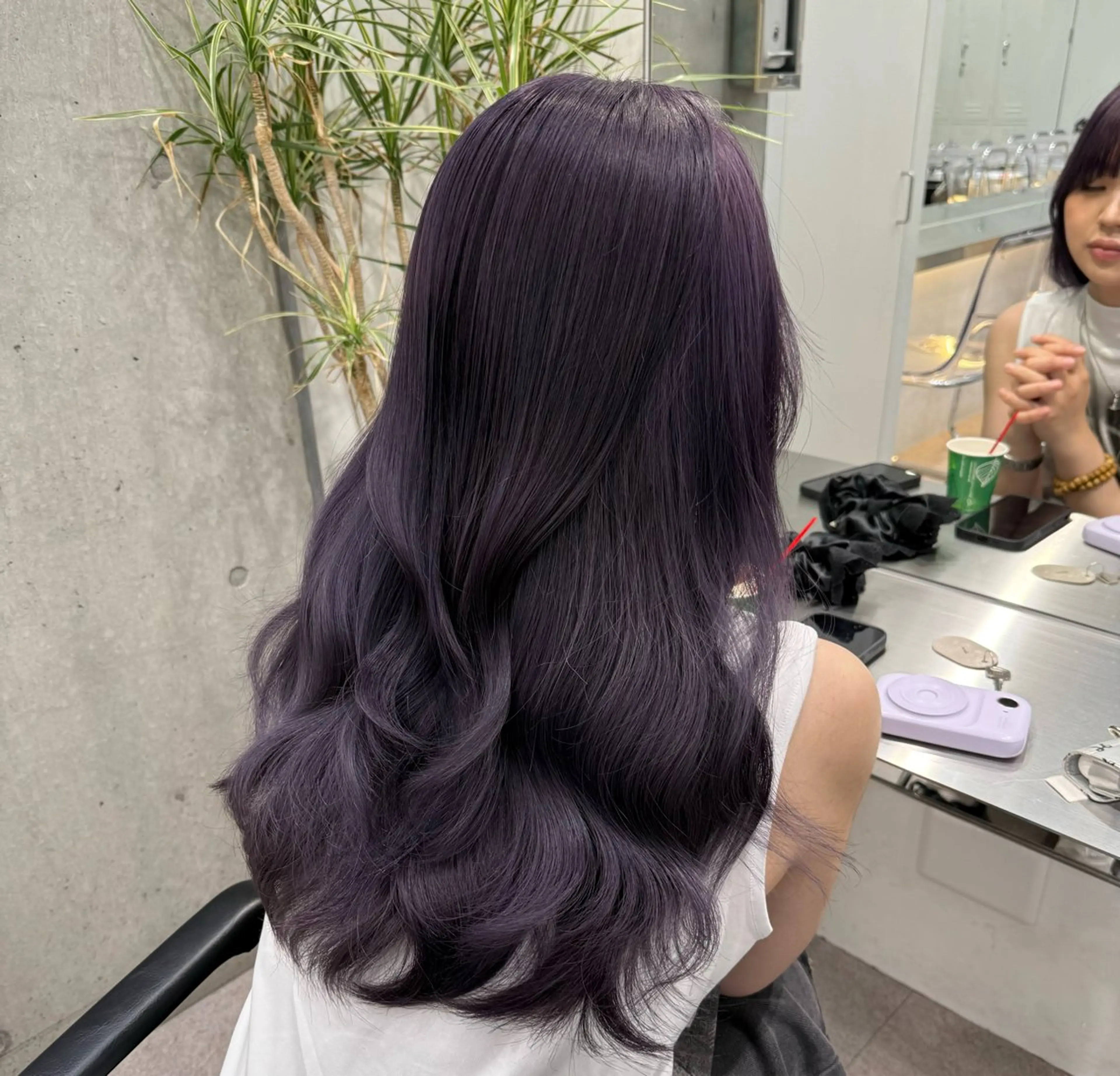 ロング カラー ヘアアレンジ ヘアカラー トリートメント ブリーチカラー💫 Miku🫶🏻のヘアスタイル