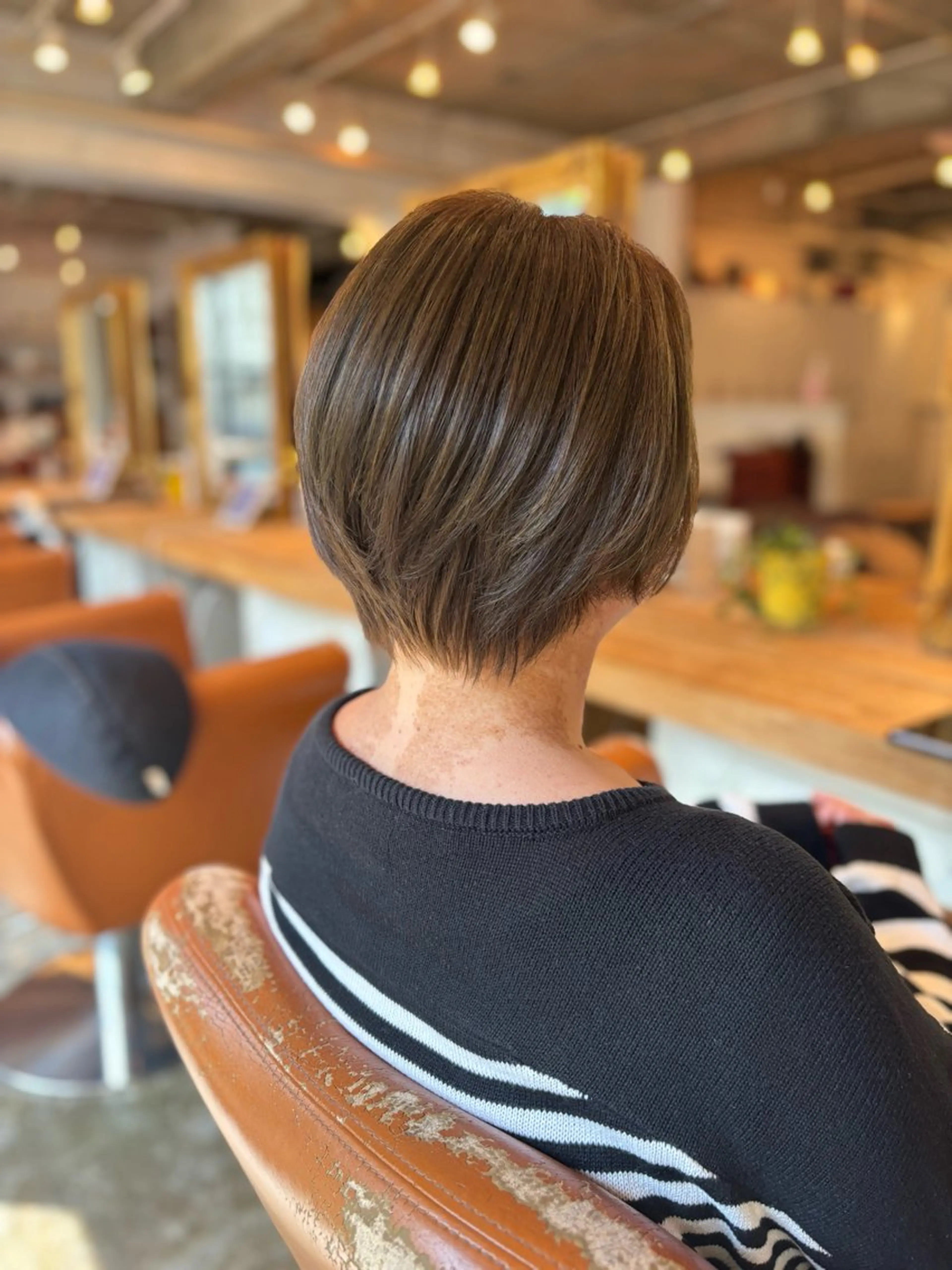 カラー オリーブカラー 髪質改善カラー ブラウン🤎YUMEのヘアスタイル