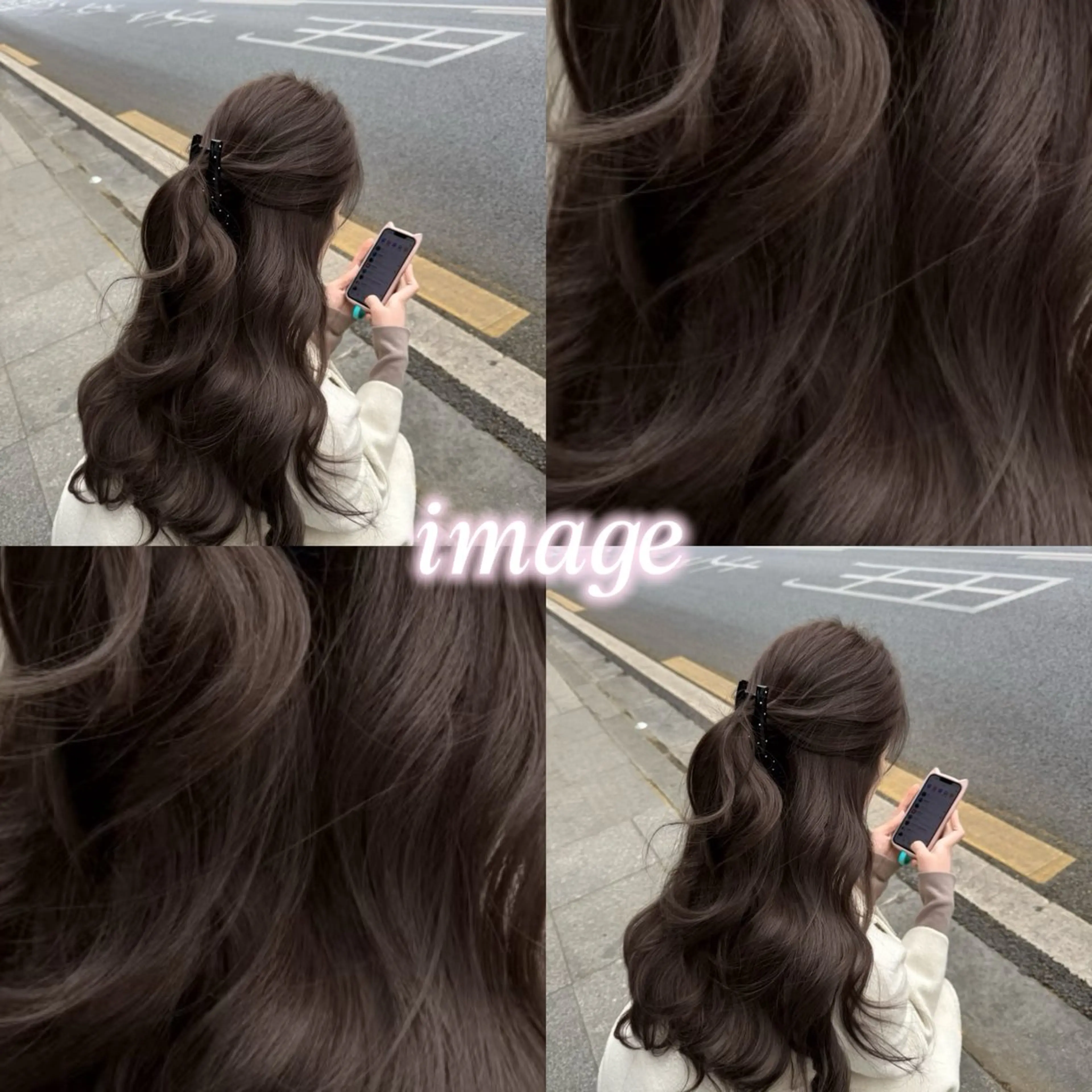 カラー 透明感カラー 盛れヘア🪽 /miyu🎀のヘアスタイル