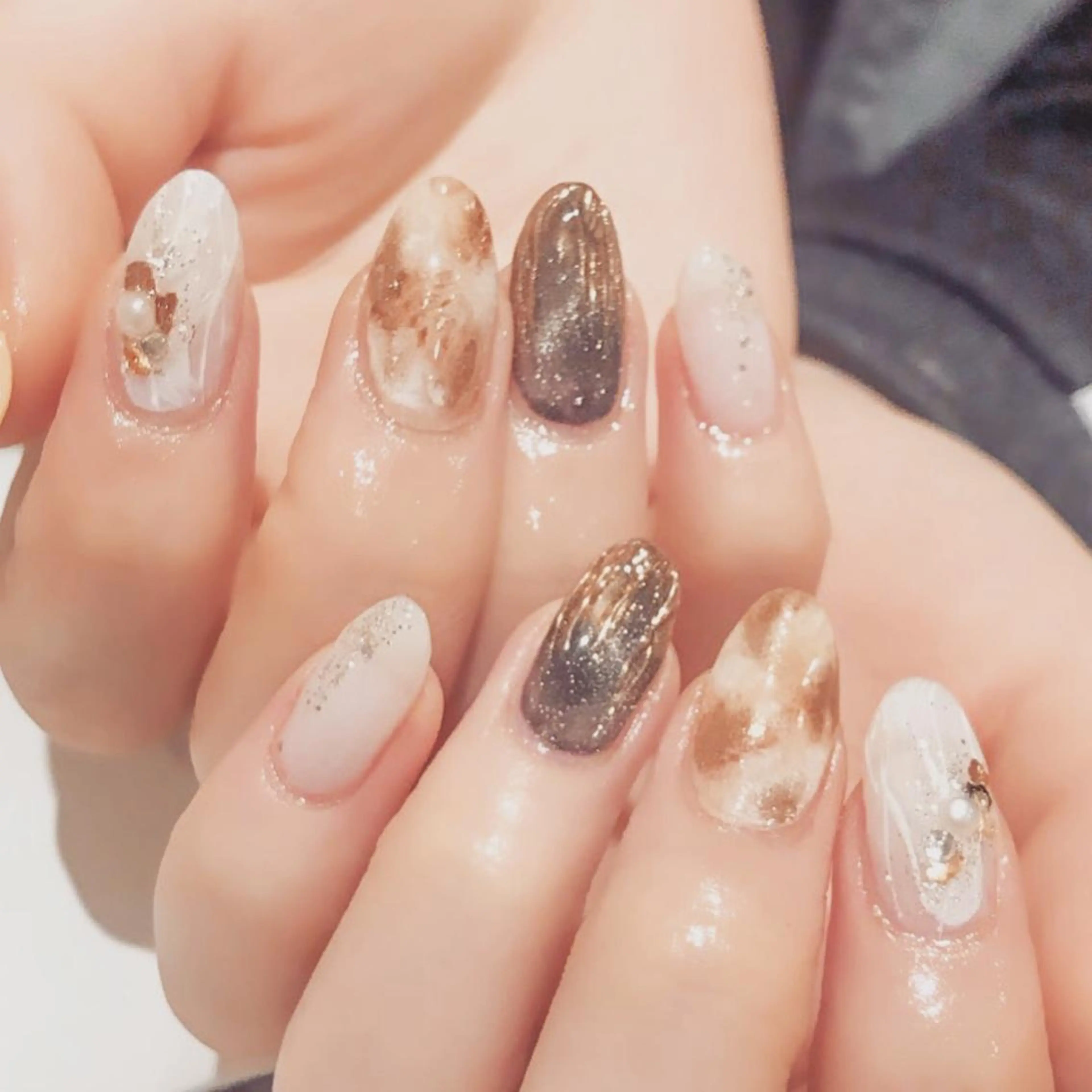 ネイル 成人式 黄色 Nyanco Nailのネイルデザイン